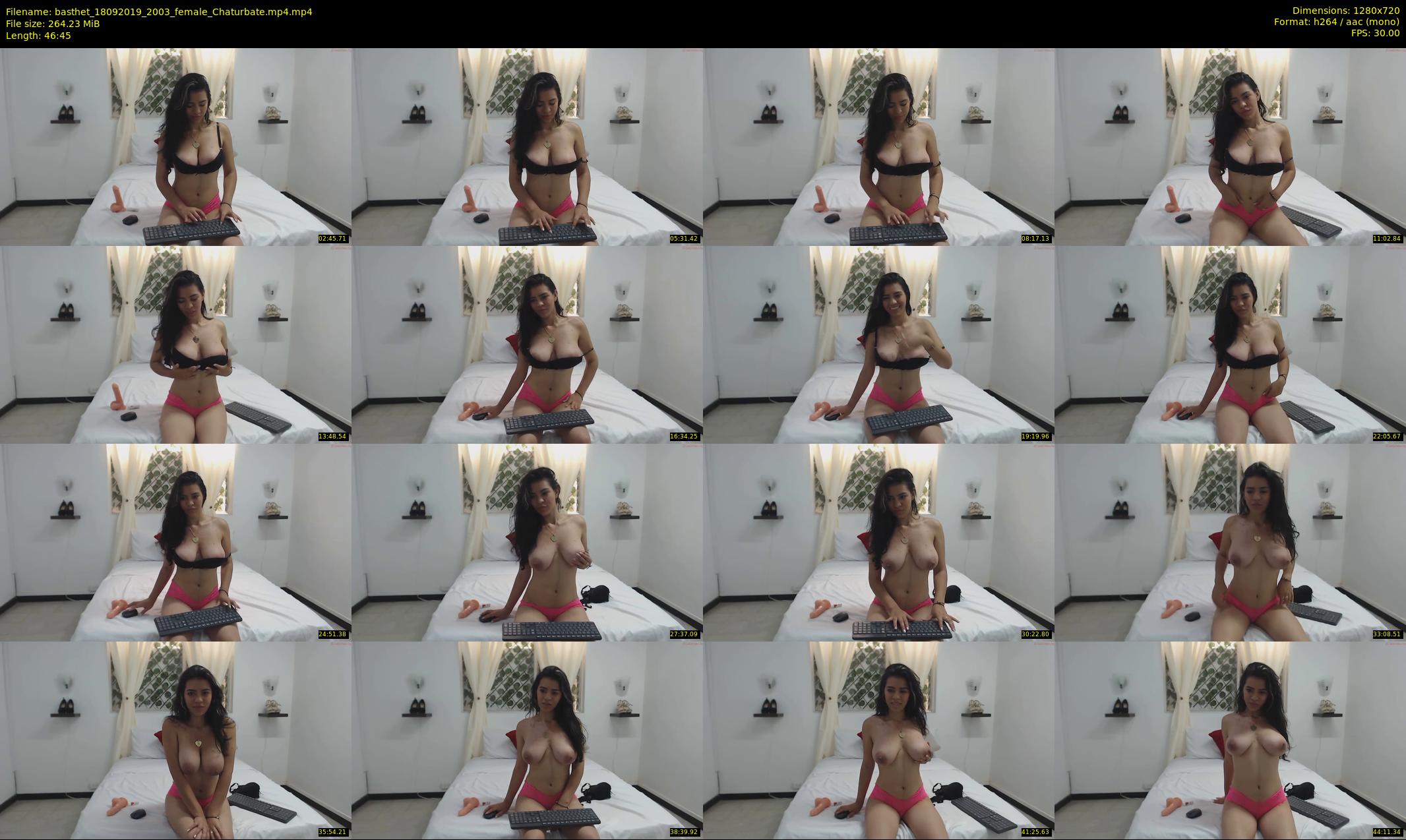 basthet — 47 minute Chaturbate female cam show recording, 720p, Sep 18, 2019