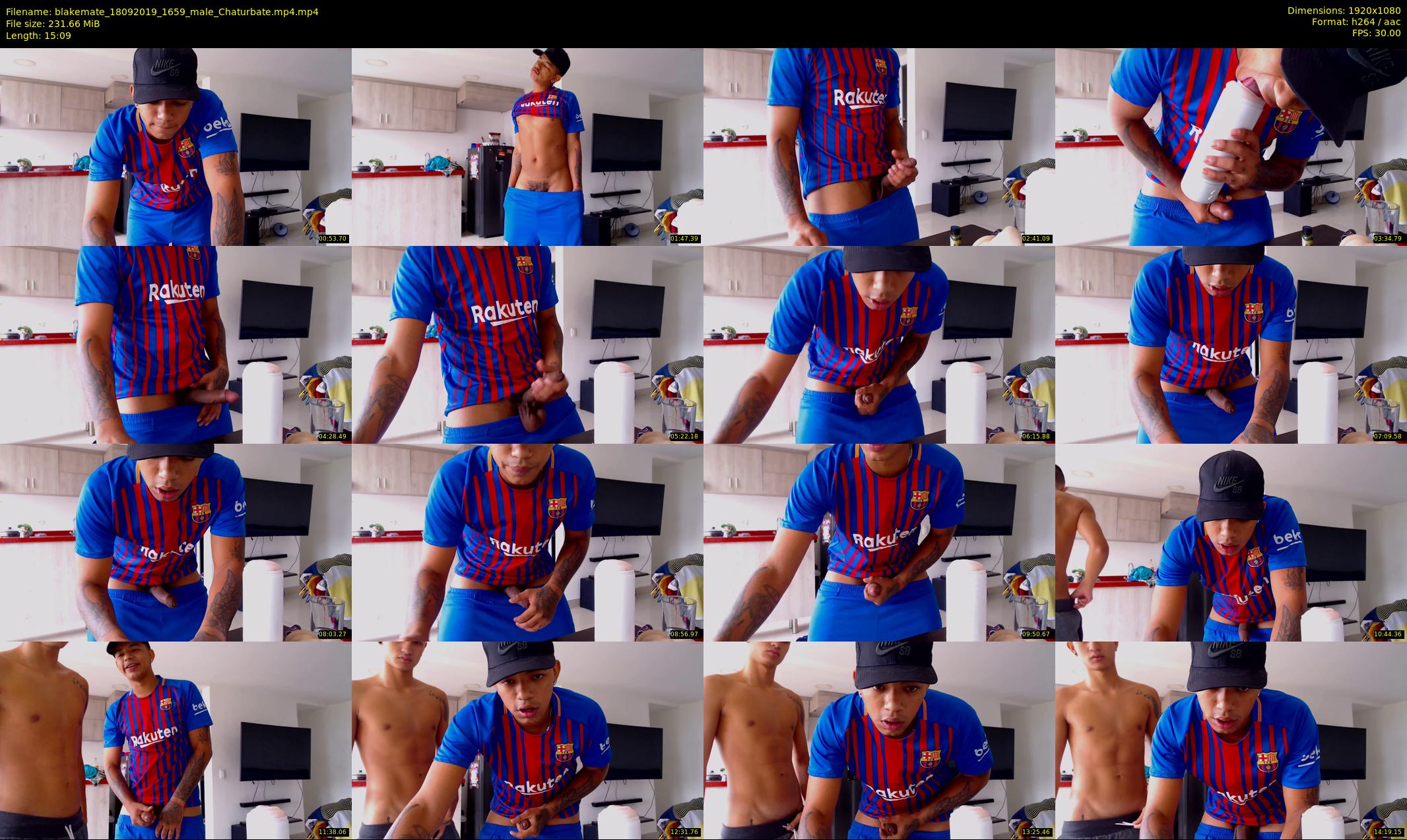 blakemate — 16 minute Chaturbate male cam show recording, 1080p, Sep 18, 2019