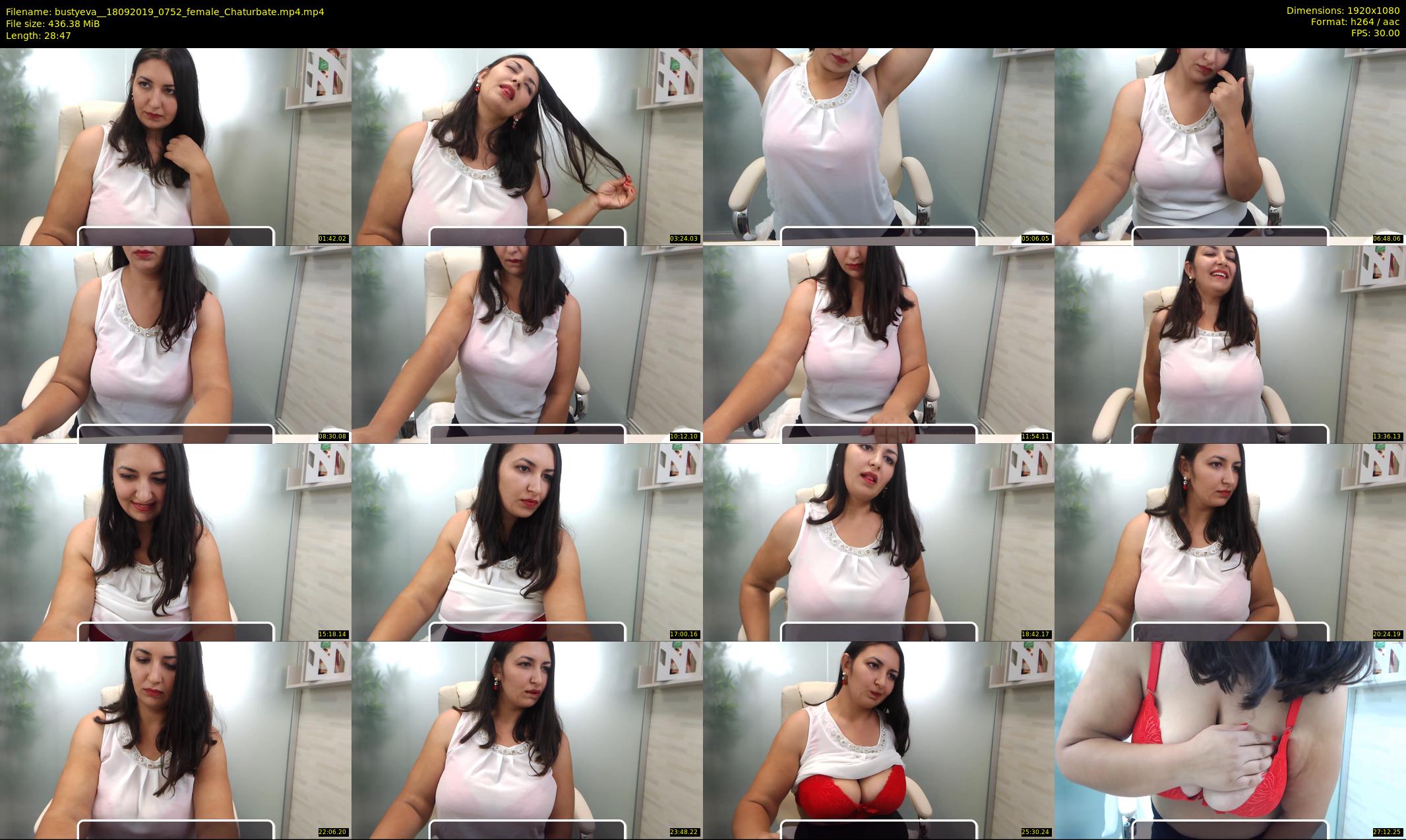 bustyeva_ — 29 minute Chaturbate female cam show recording, 1080p, Sep 18, 2019
