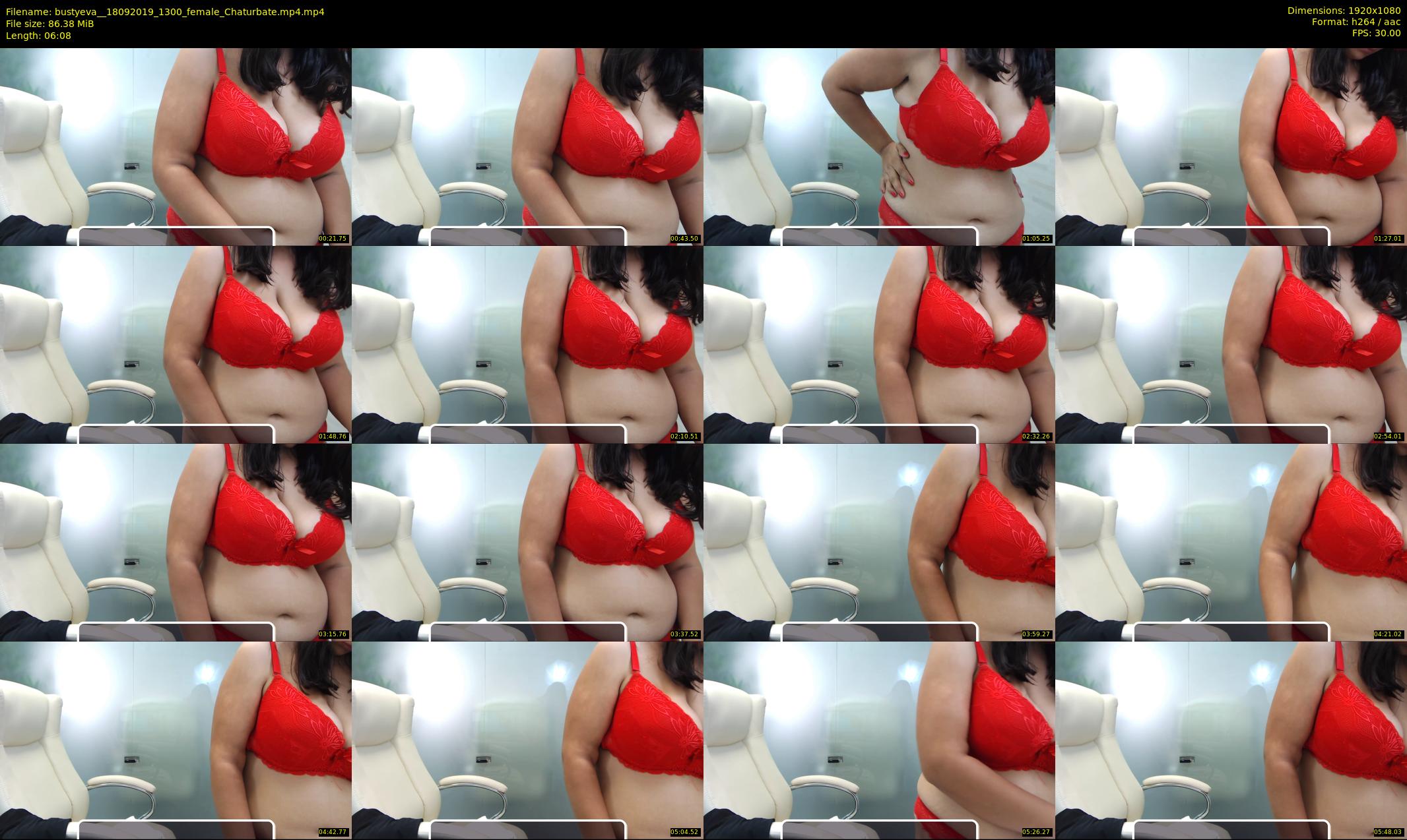 bustyeva_ — 7 minute Chaturbate female cam show recording, 1080p, Sep 18, 2019