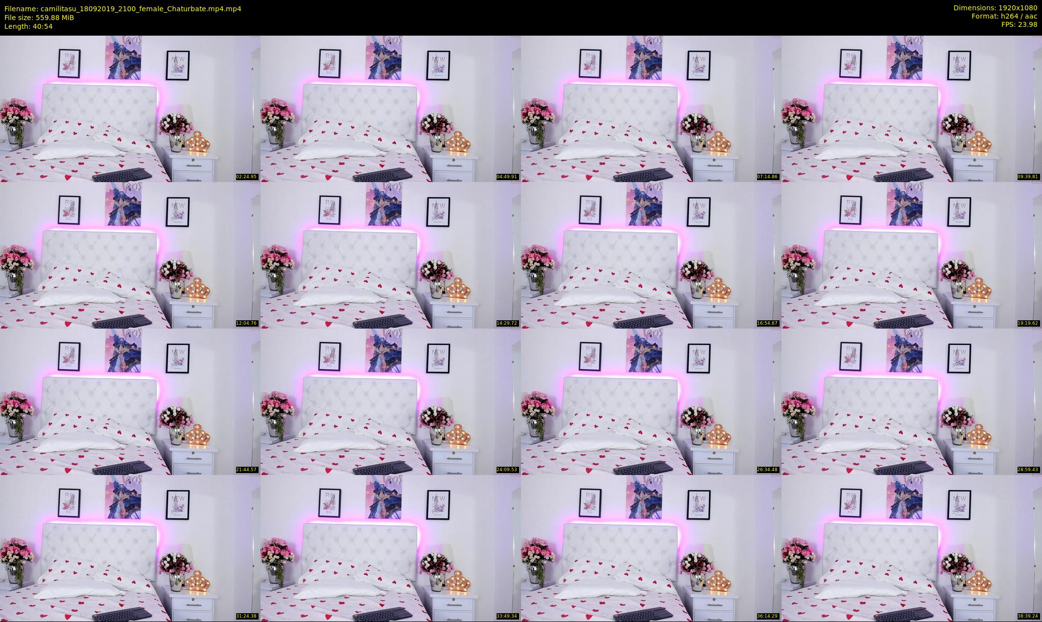 camilitasu — 41 minute Chaturbate female cam show recording, 1080p, Sep 18, 2019