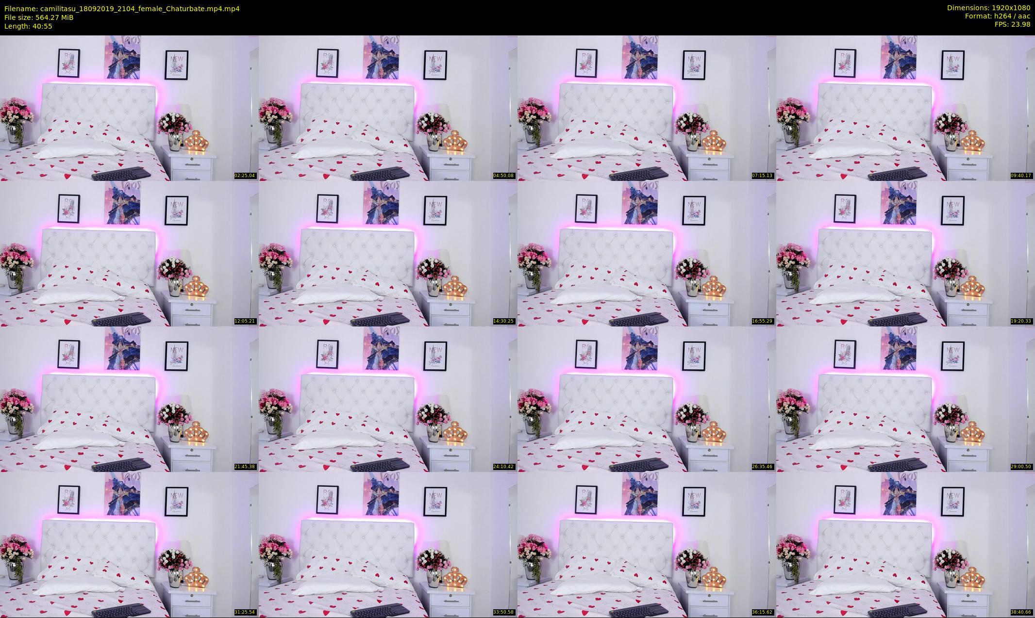 camilitasu — 41 minute Chaturbate female cam show recording, 1080p, Sep 18, 2019