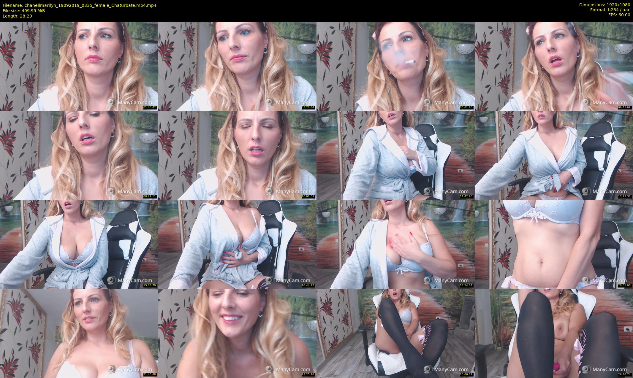 chanellmarilyn — 29 minute Chaturbate female cam show recording, 1080p, Sep 19, 2019
