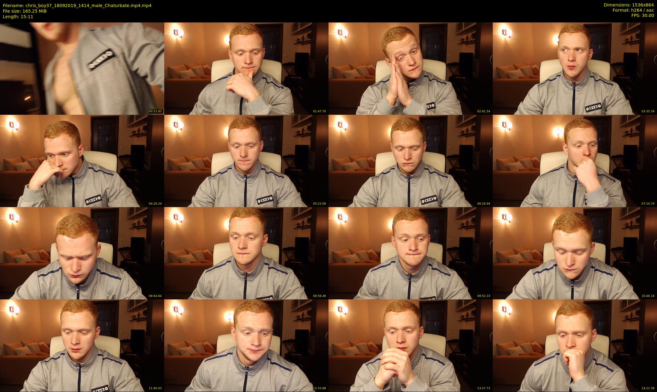 chris_boy37 — 16 minute Chaturbate male cam show recording, 720p, Sep 18, 2019
