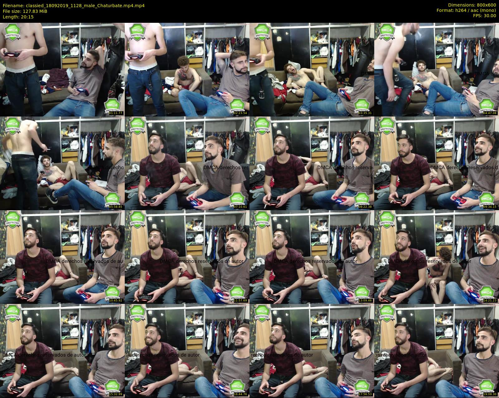 classied — 21 minute Chaturbate male cam show recording, 480p, Sep 18, 2019