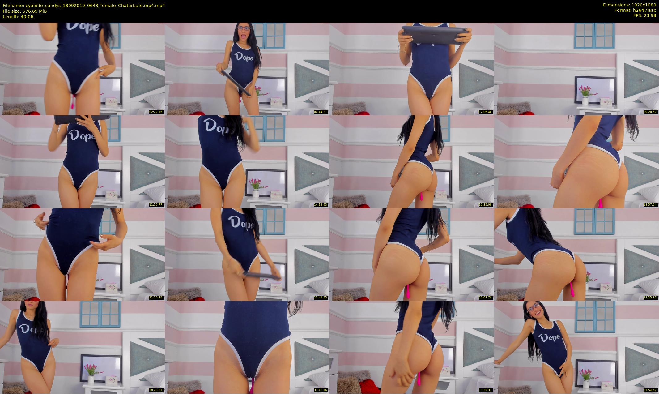 cyanide_candys — 41 minute Chaturbate female cam show recording, 1080p, Sep 18, 2019