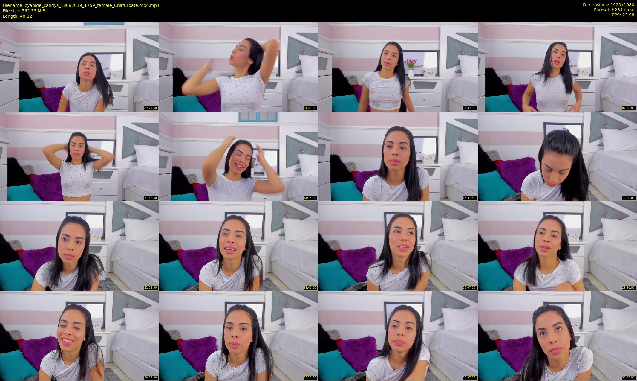 cyanide_candys — 41 minute Chaturbate female cam show recording, 1080p, Sep 18, 2019