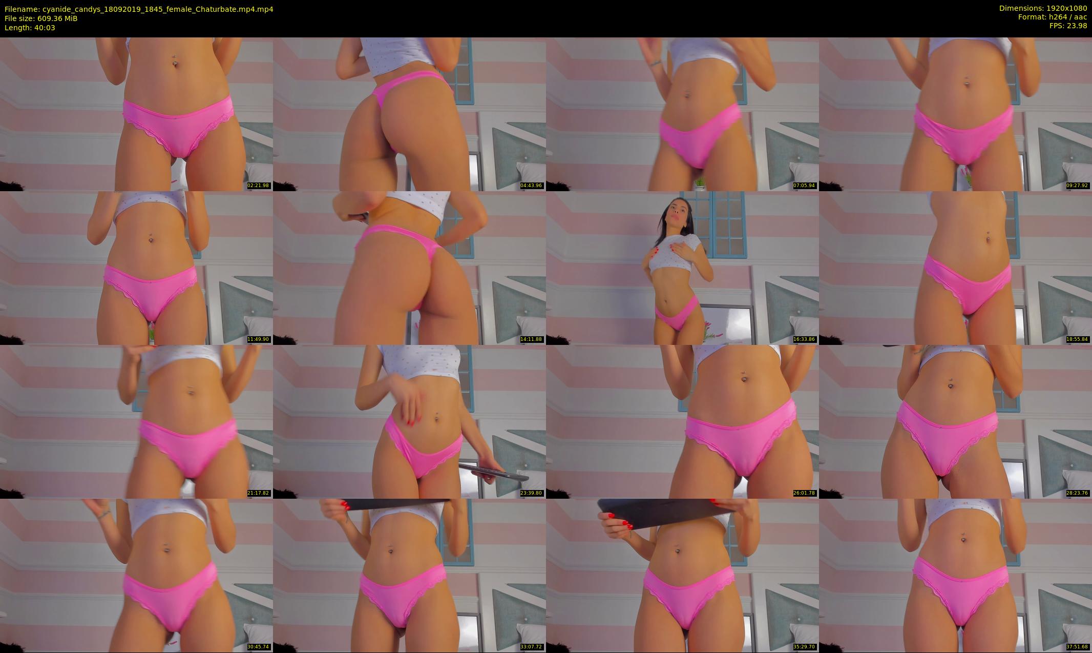 cyanide_candys — 41 minute Chaturbate female cam show recording, 1080p, Sep 18, 2019