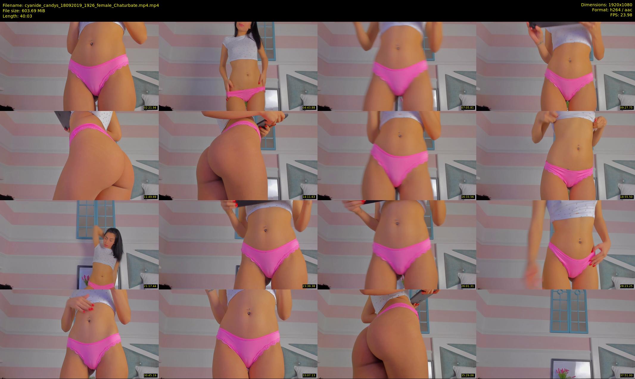cyanide_candys — 41 minute Chaturbate female cam show recording, 1080p, Sep 18, 2019
