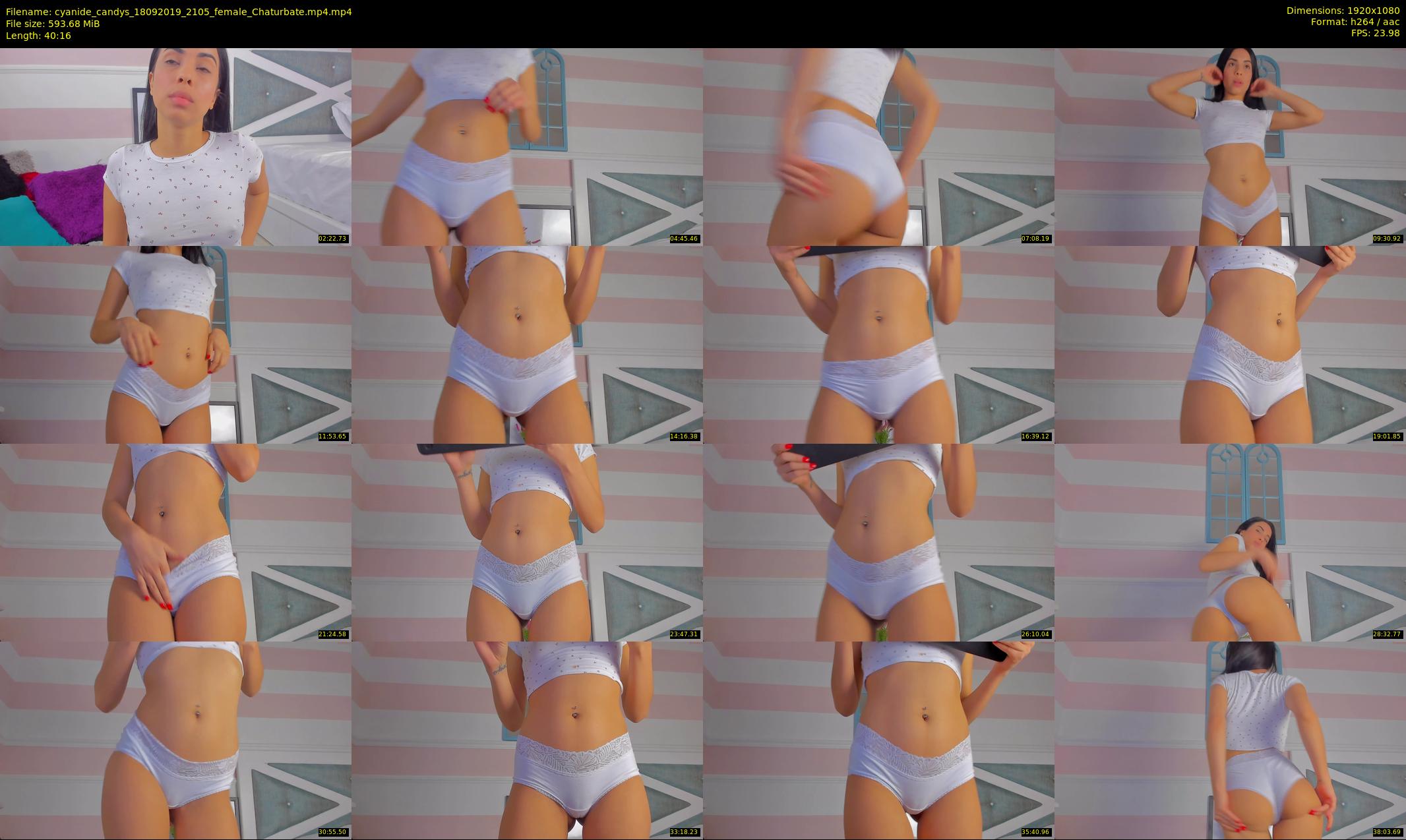 cyanide_candys — 41 minute Chaturbate female cam show recording, 1080p, Sep 18, 2019