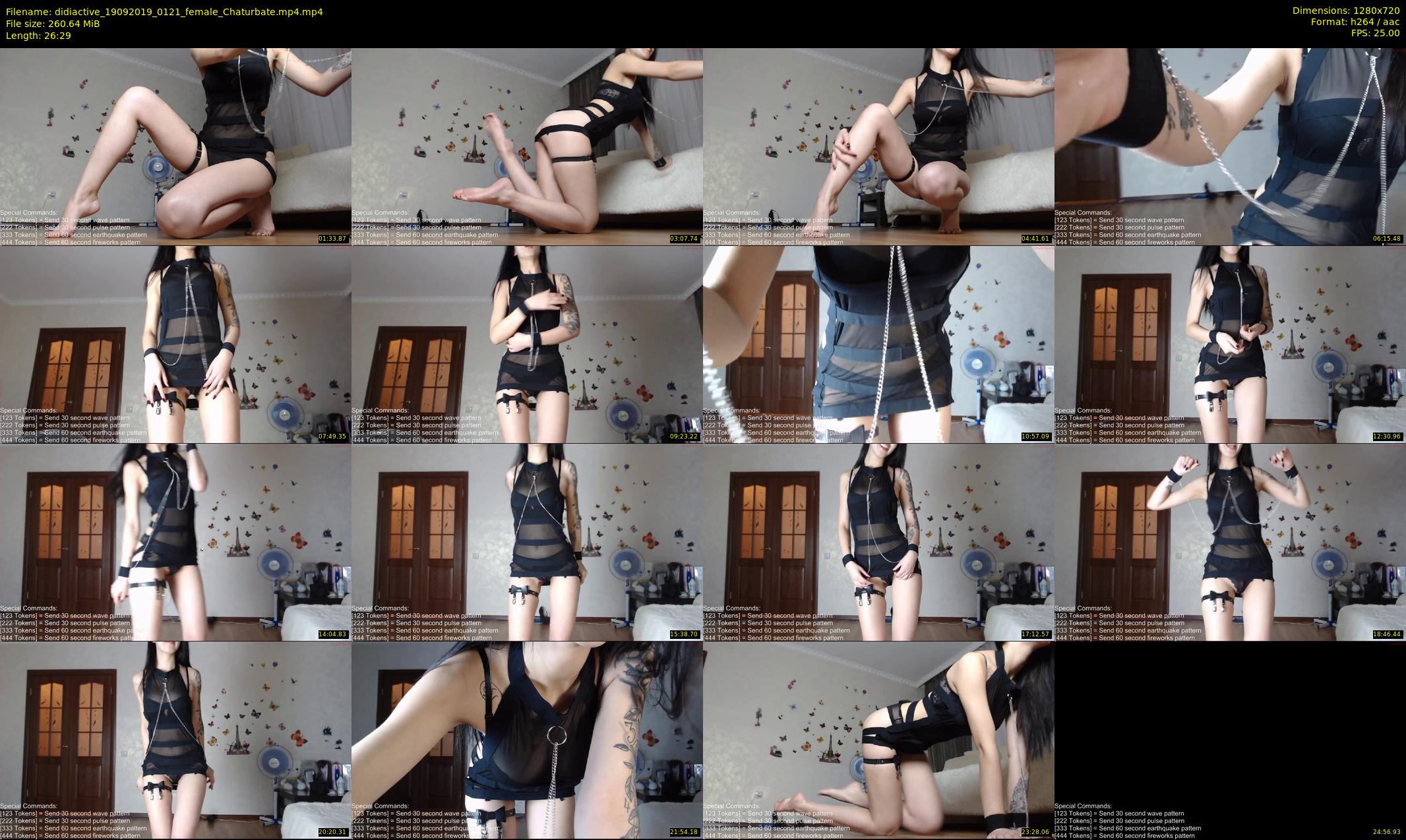 didiactive — 27 minute Chaturbate female cam show recording, 720p, Sep 19, 2019