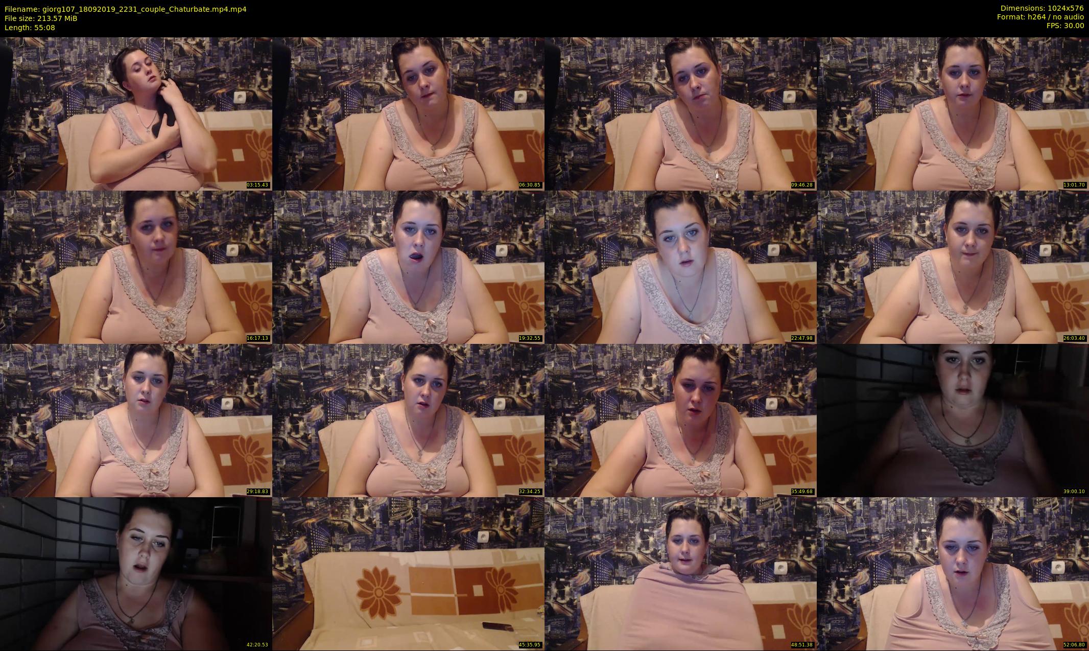 giorg107 — 56 minute Chaturbate couple cam show recording, 480p, Sep 18, 2019
