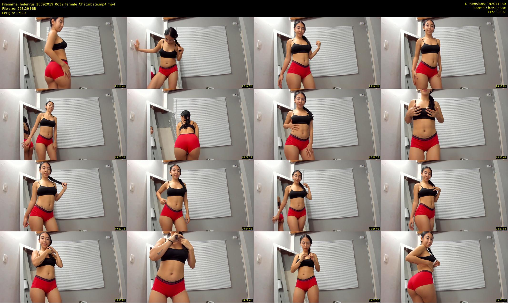 helenrus — 18 minute Chaturbate female cam show recording, 1080p, Sep 18, 2019