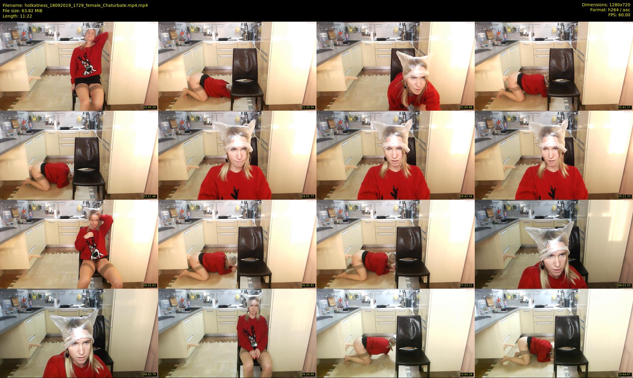 hotkatness — 12 minute Chaturbate female cam show recording, 720p, Sep 18, 2019