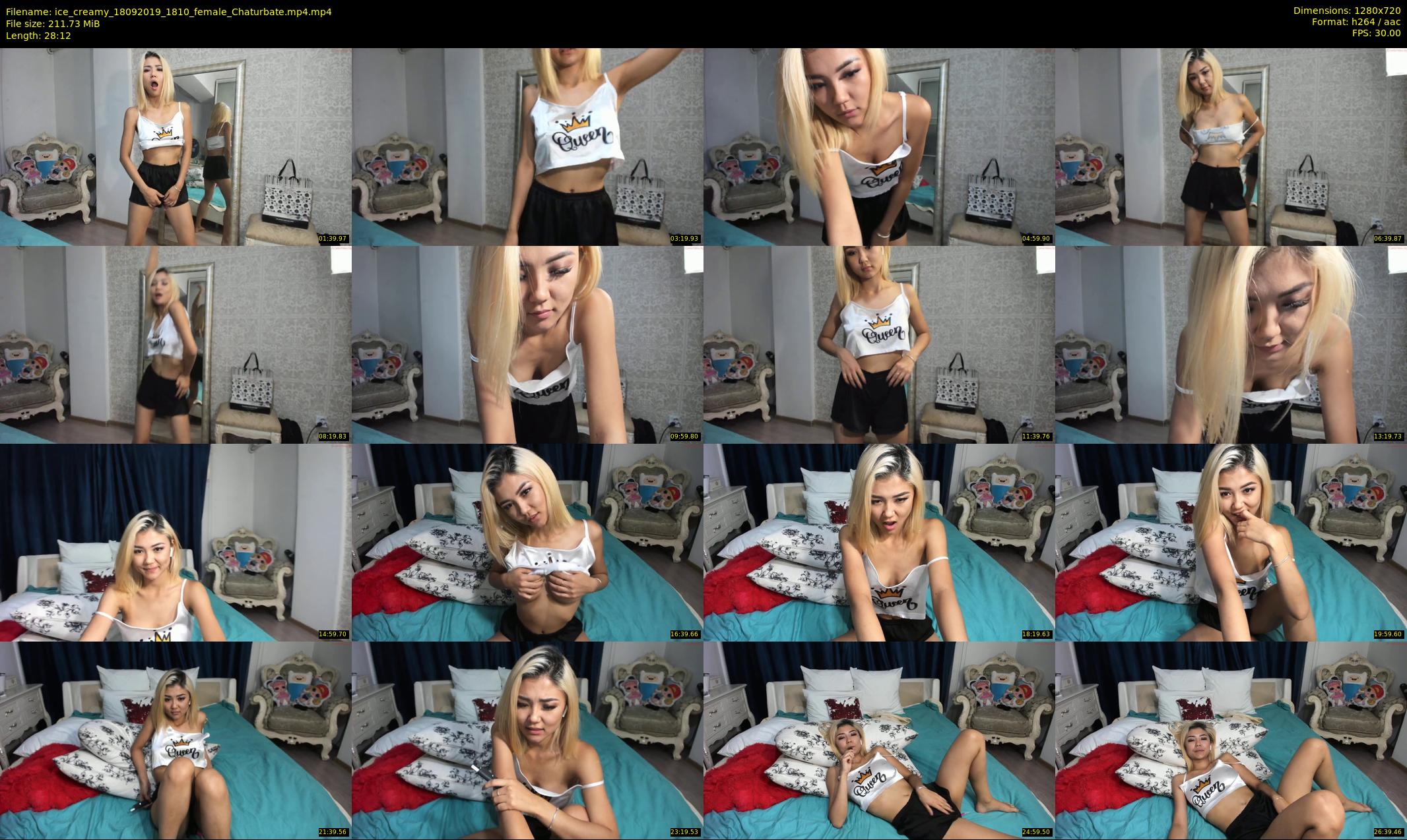 ice_creamy — 29 minute Chaturbate female cam show recording, 720p, Sep 18, 2019