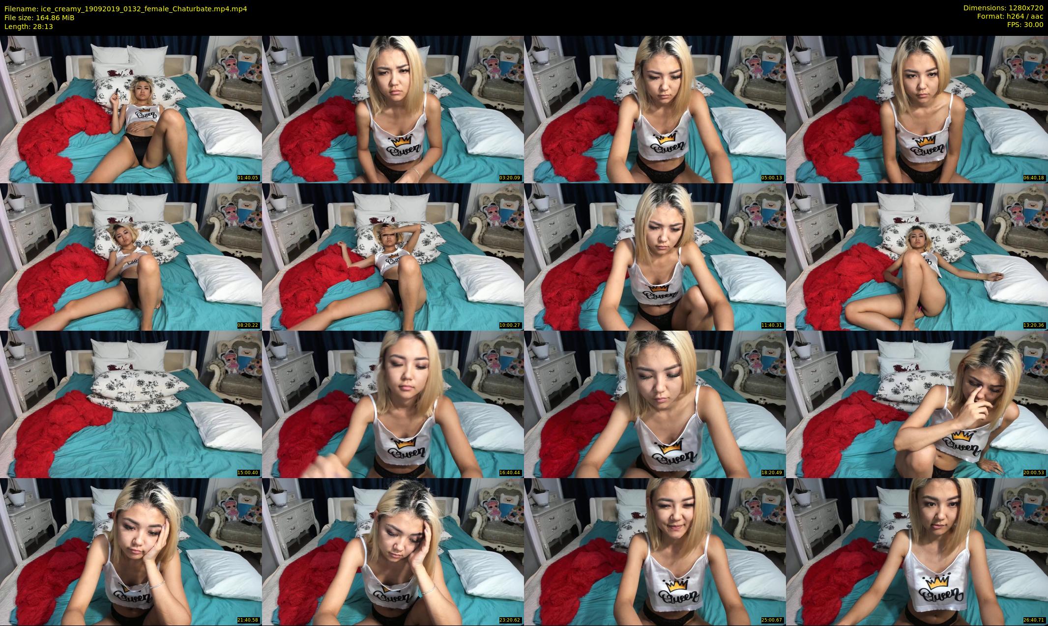ice_creamy — 29 minute Chaturbate female cam show recording, 720p, Sep 19, 2019
