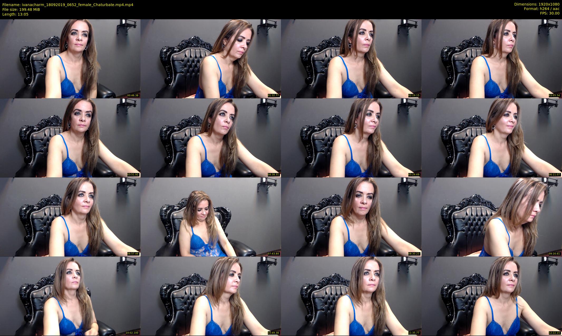 ivanacharm — 14 minute Chaturbate female cam show recording, 1080p, Sep 18, 2019