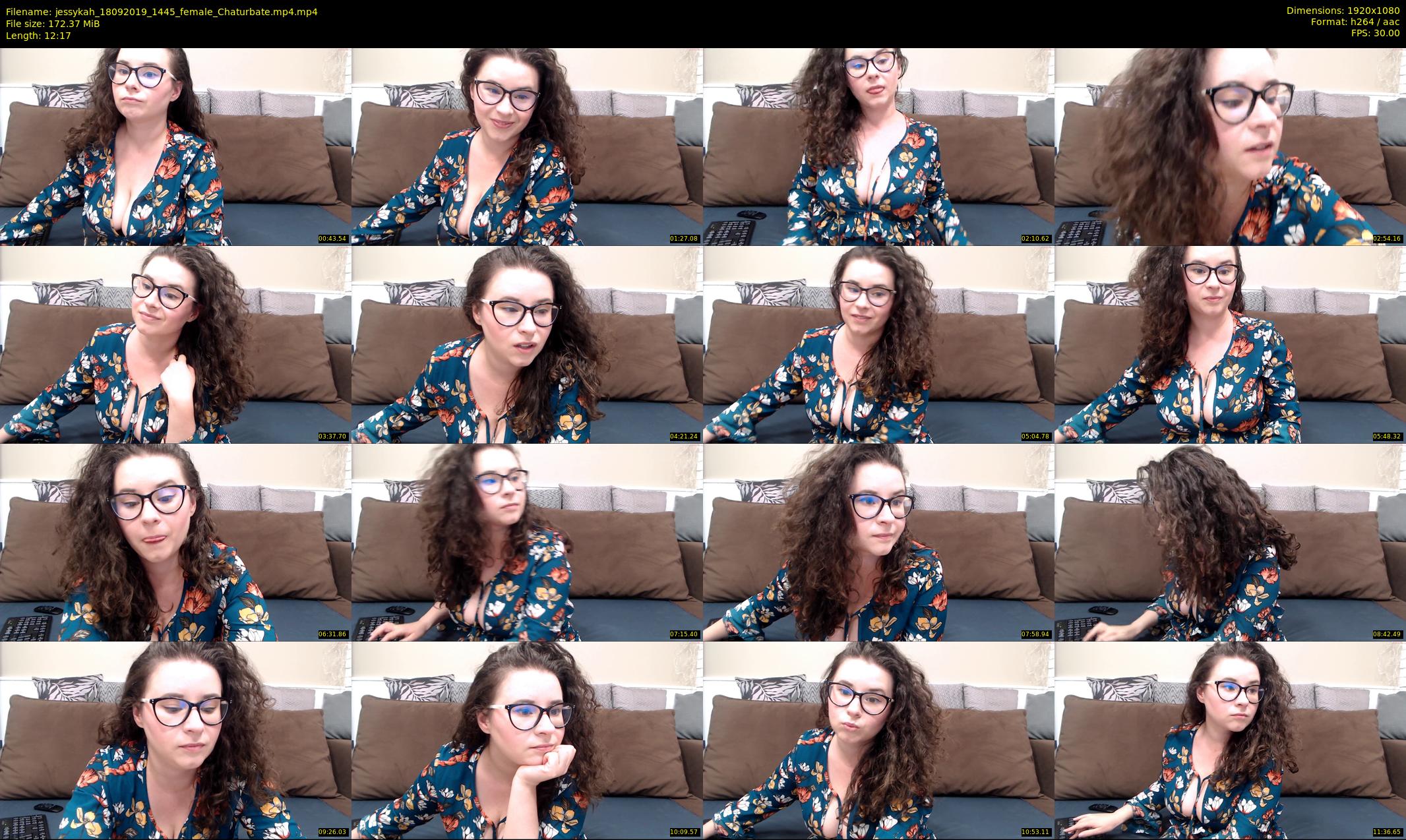 jessykah — 13 minute Chaturbate female cam show recording, 1080p, Sep 18, 2019