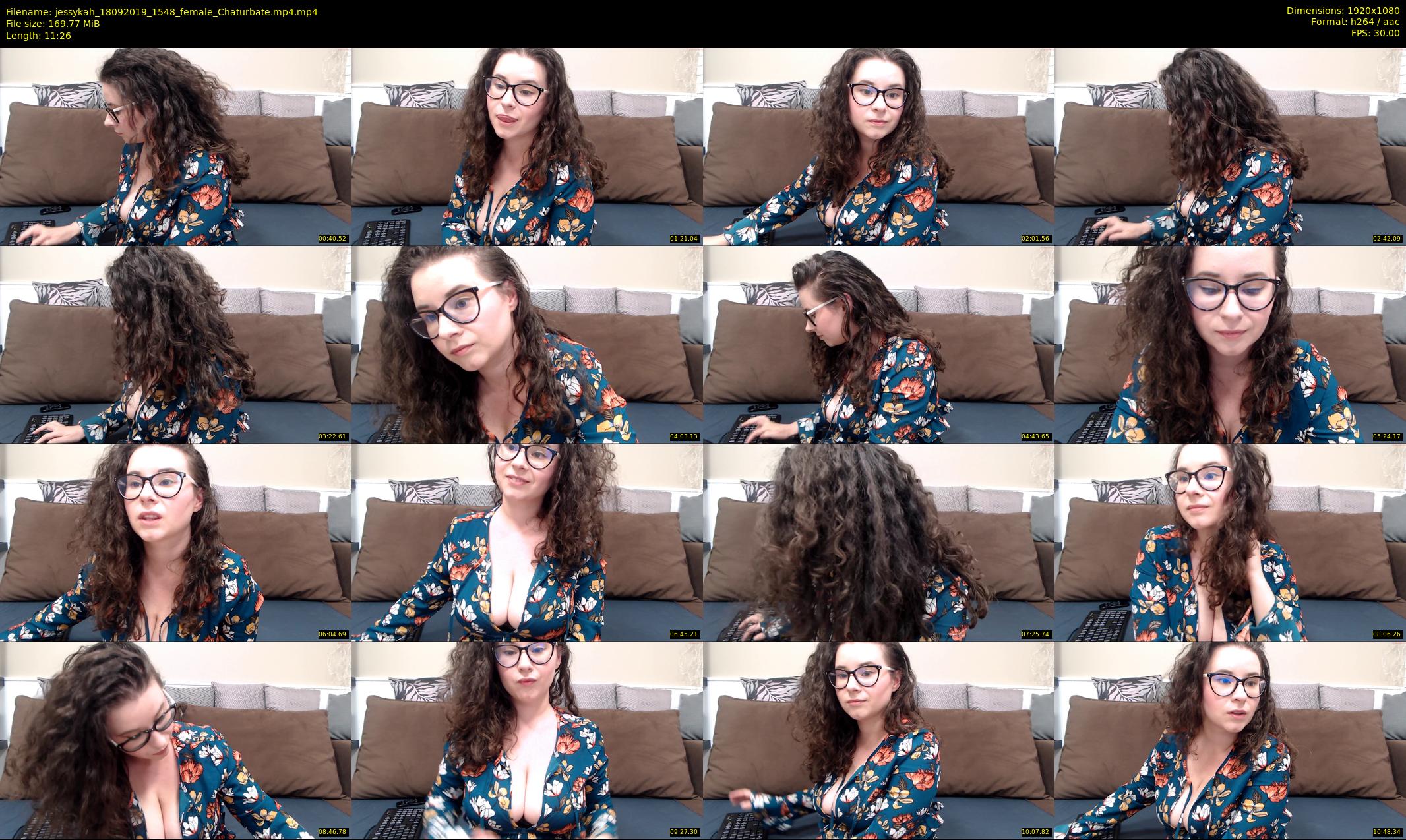 jessykah — 12 minute Chaturbate female cam show recording, 1080p, Sep 18, 2019