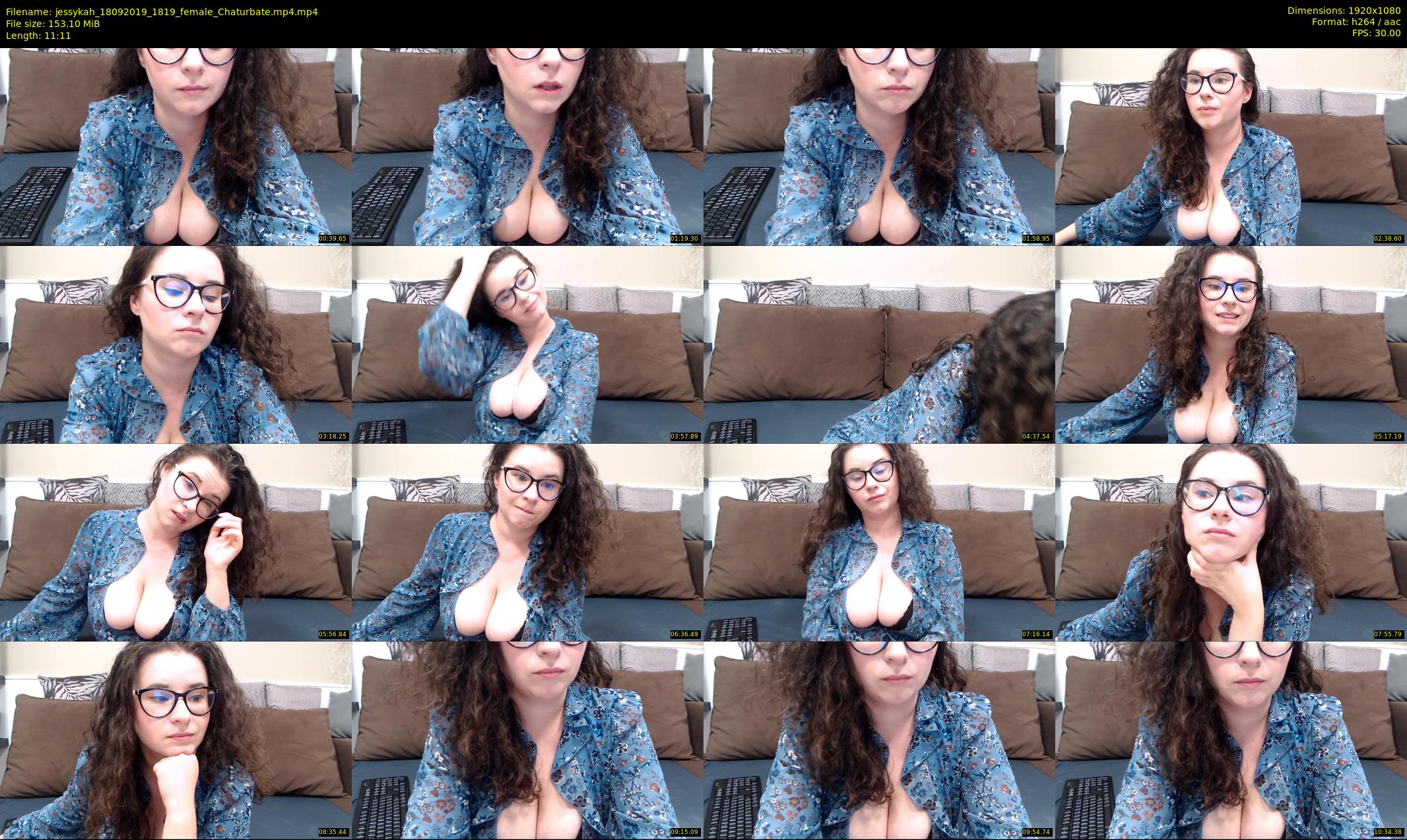 jessykah — 12 minute Chaturbate female cam show recording, 1080p, Sep 18, 2019