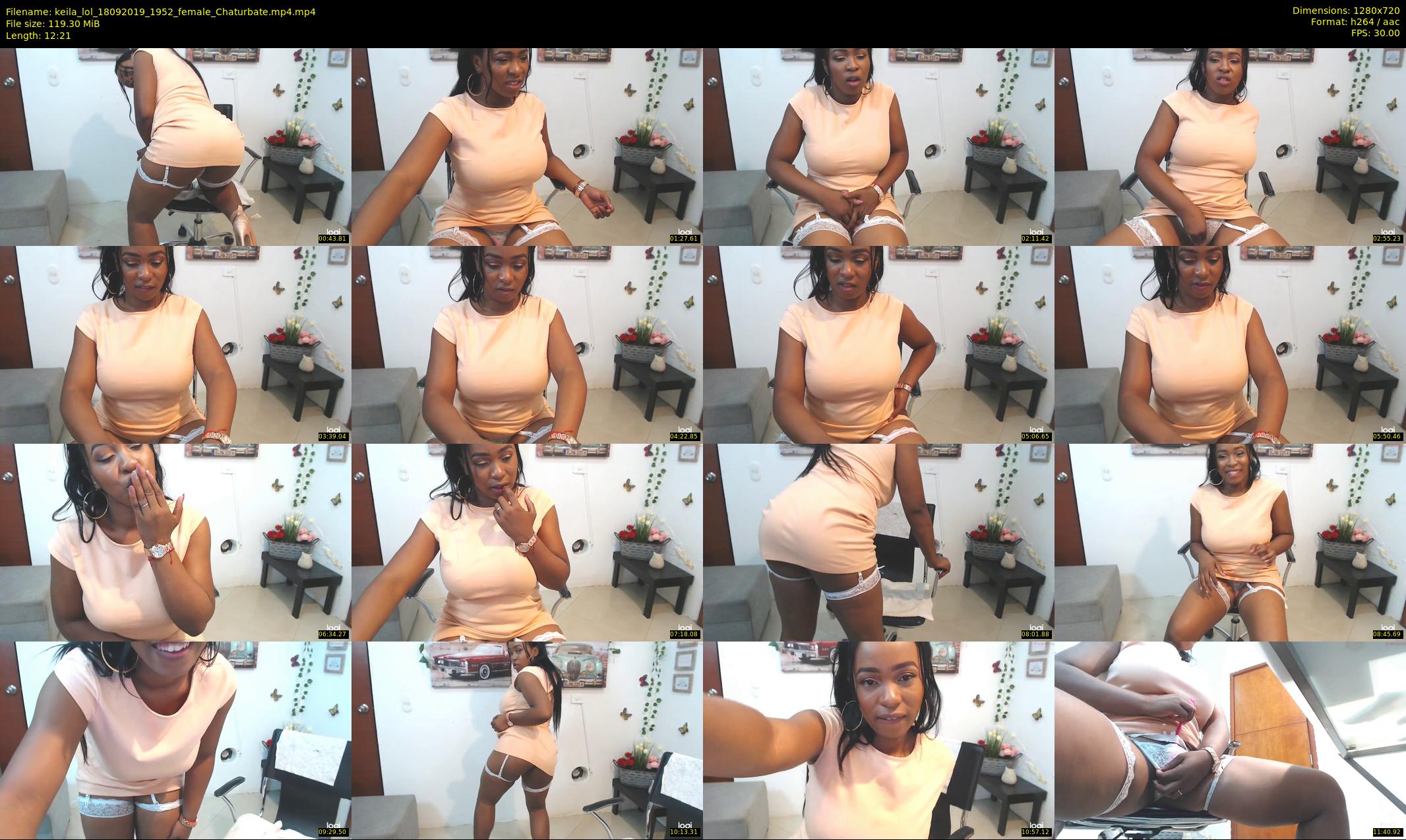 keila_lol — 13 minute Chaturbate female cam show recording, 720p, Sep 18, 2019