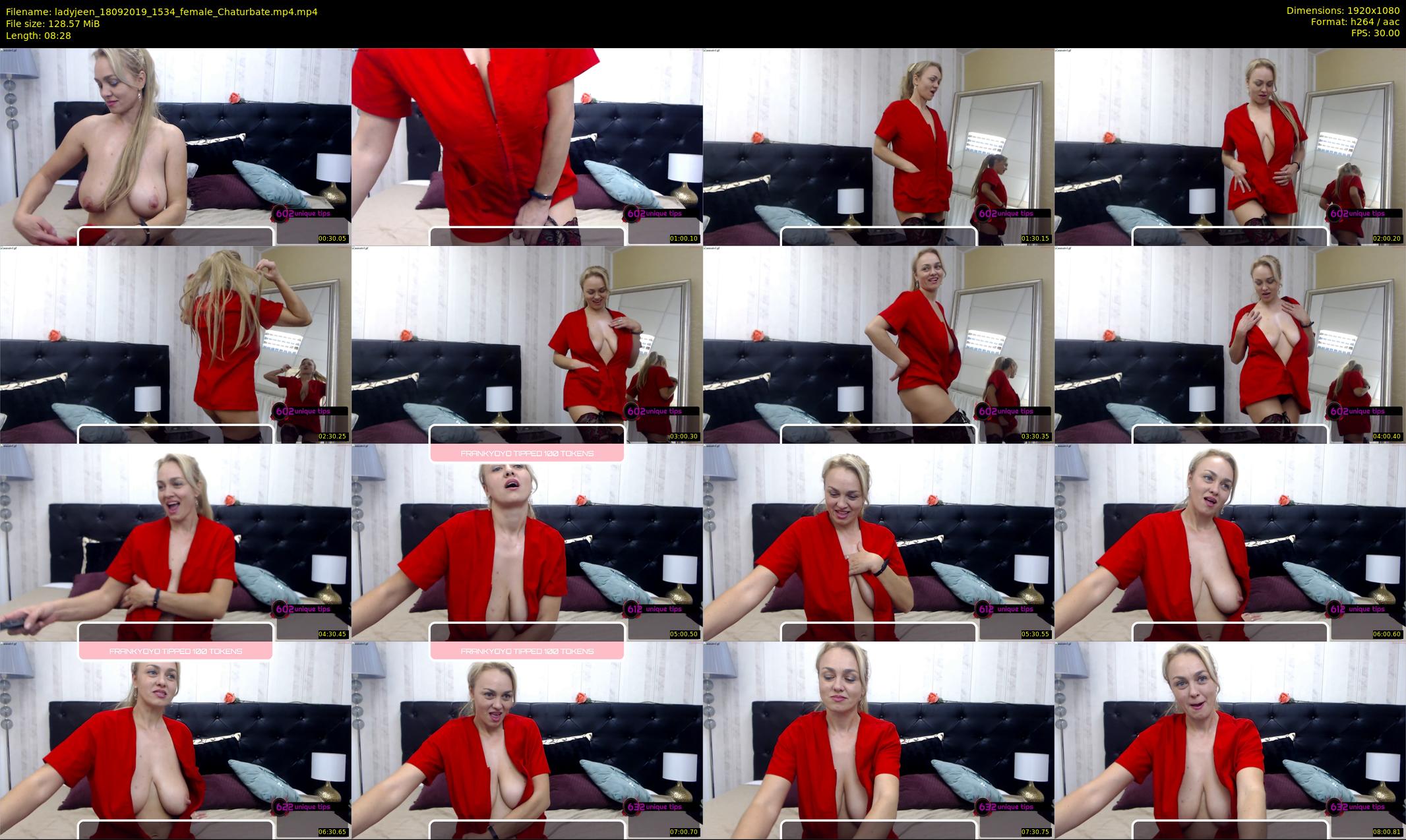 ladyjeen — 9 minute Chaturbate female cam show recording, 1080p, Sep 18, 2019