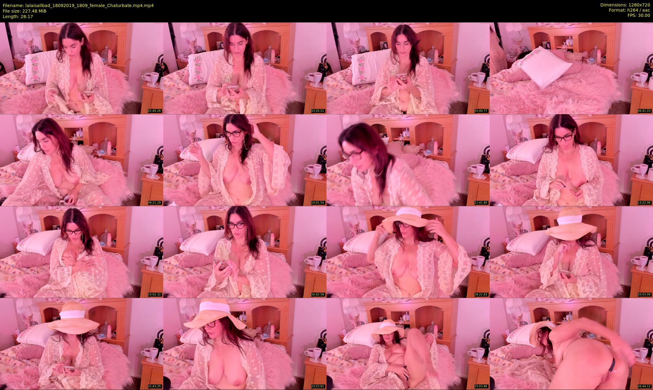 lalaisallbad — 29 minute Chaturbate female cam show recording, 720p, Sep 18, 2019