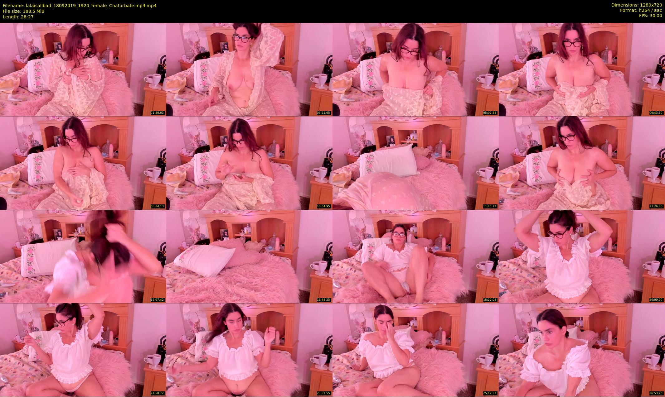 lalaisallbad — 29 minute Chaturbate female cam show recording, 720p, Sep 18, 2019