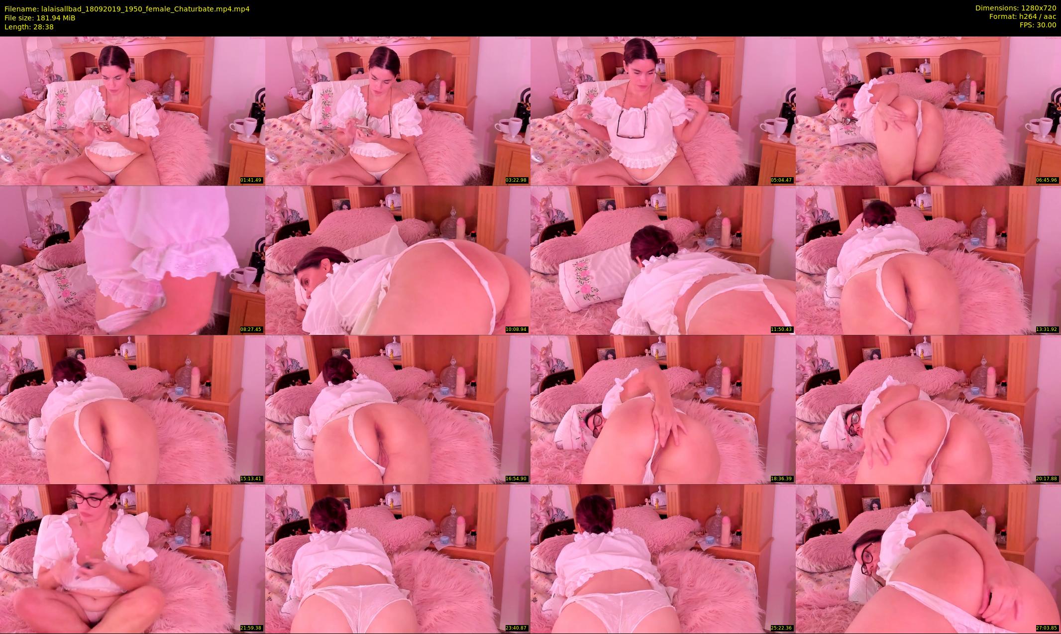 lalaisallbad — 29 minute Chaturbate female cam show recording, 720p, Sep 18, 2019