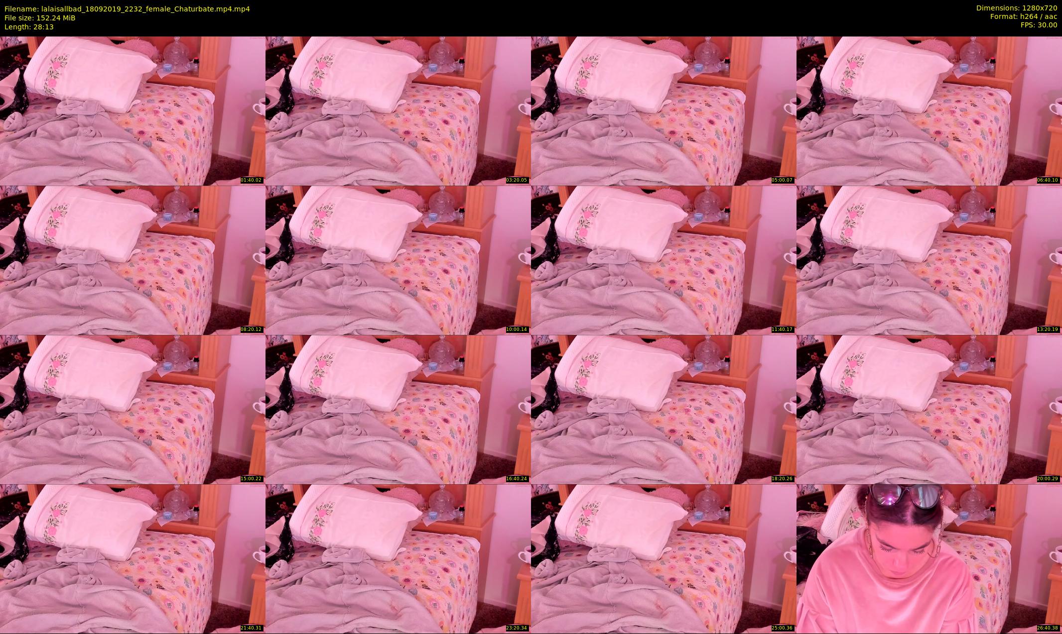 lalaisallbad — 29 minute Chaturbate female cam show recording, 720p, Sep 18, 2019