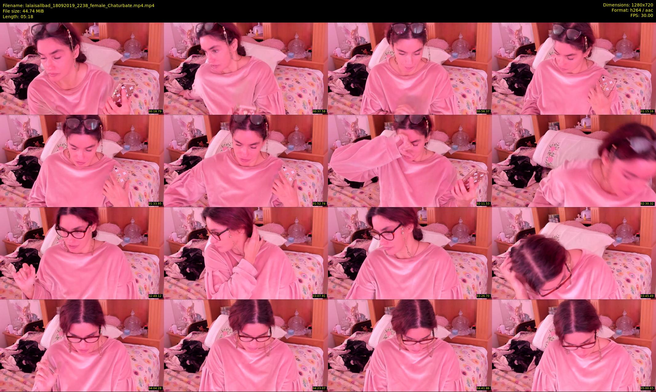 lalaisallbad — 6 minute Chaturbate female cam show recording, 720p, Sep 18, 2019