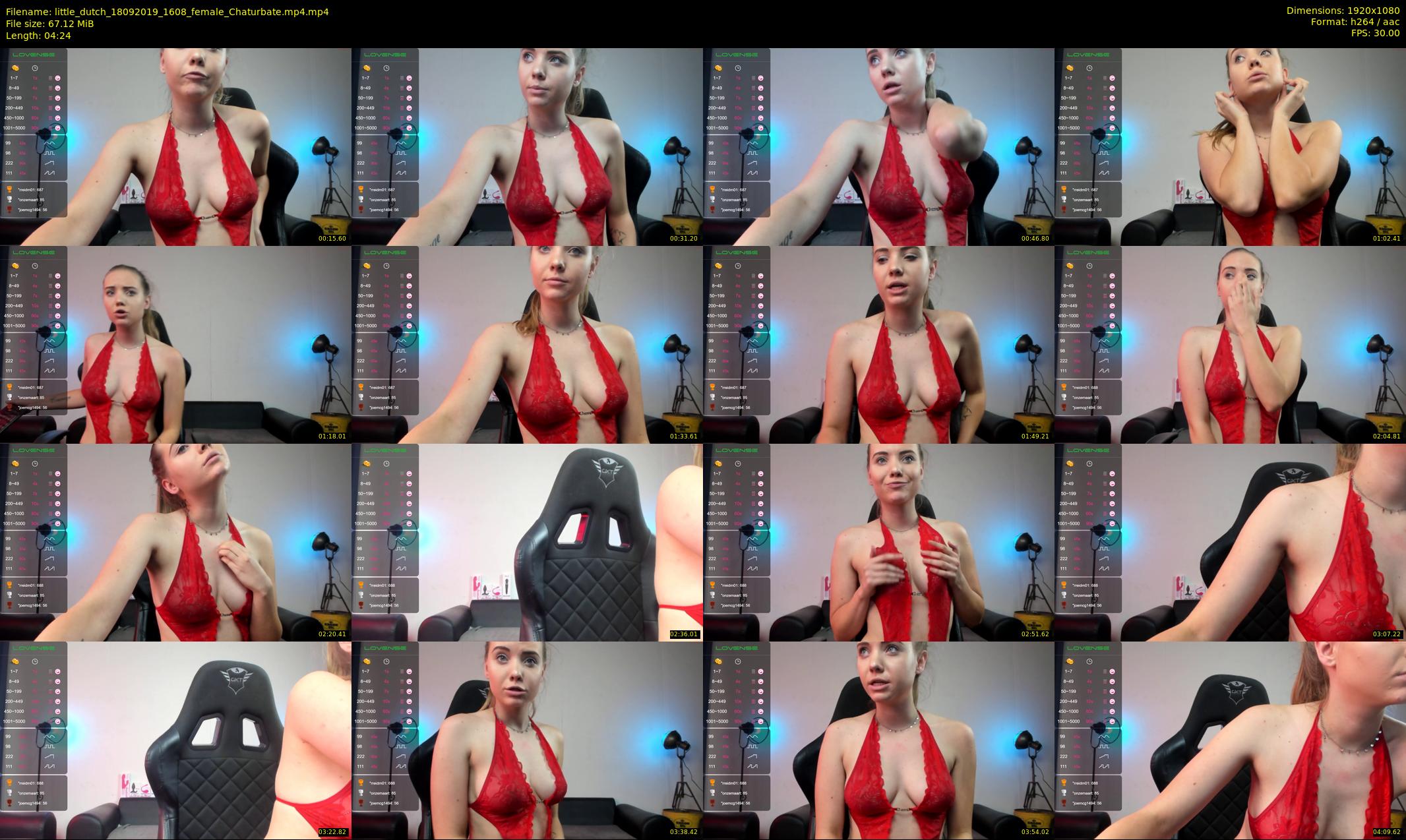 little_dutch — 5 minute Chaturbate female cam show recording, 1080p, Sep 18, 2019