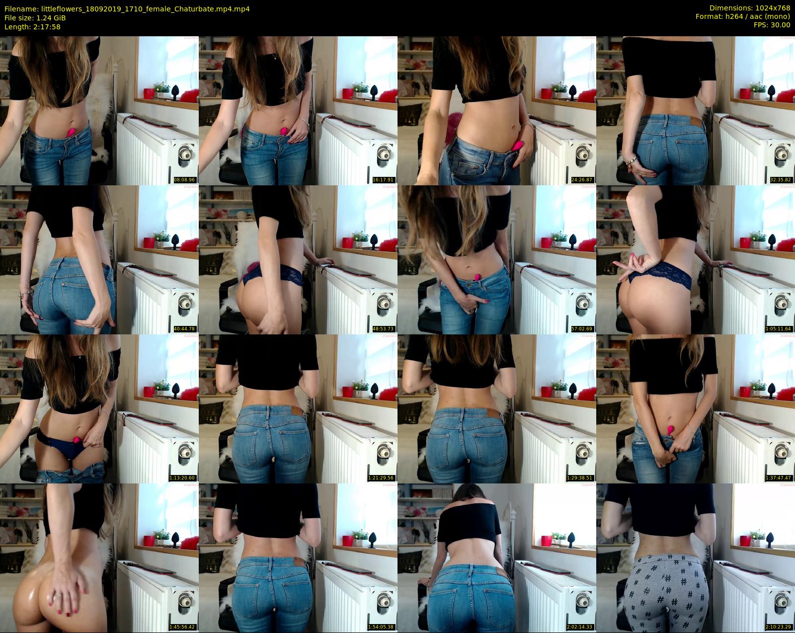 littleflowers — 138 minute Chaturbate female cam show recording, 720p, Sep 18, 2019