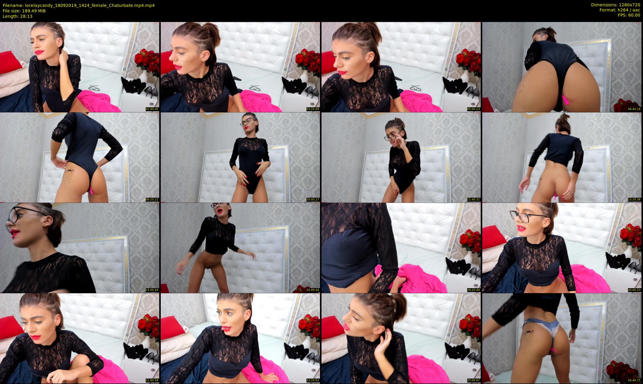 lorelaycandy — 29 minute Chaturbate female cam show recording, 720p, Sep 18, 2019