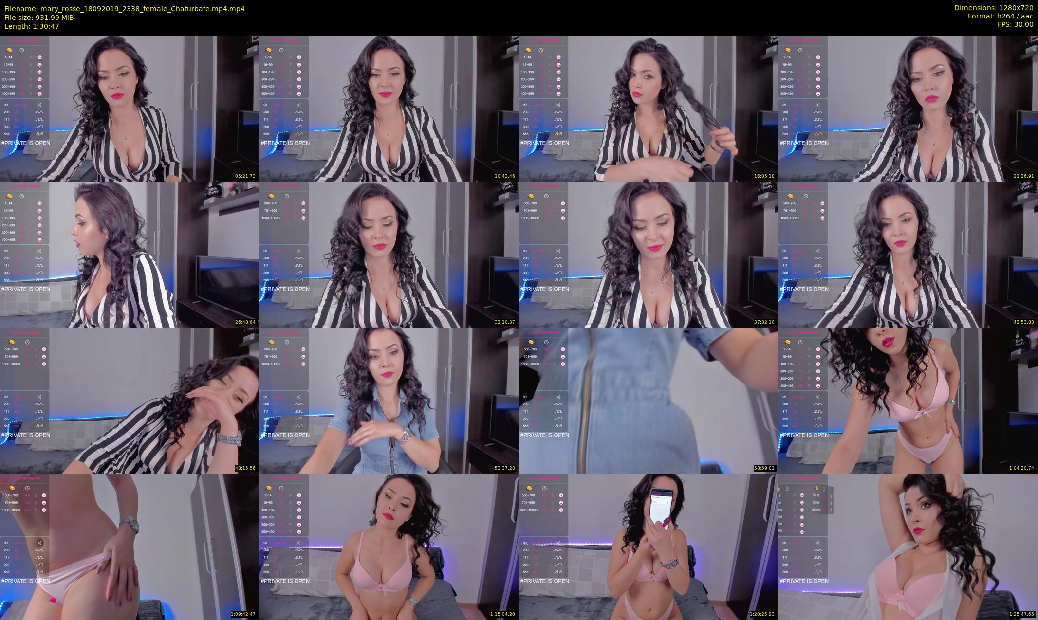 mary_rosse — 91 minute Chaturbate couple cam show recording, 720p, Sep 18, 2019