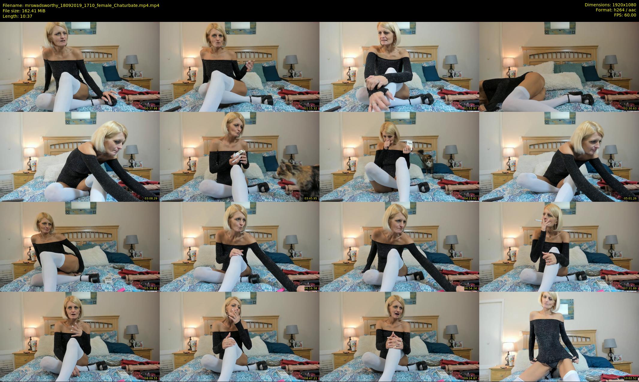 mrswadsworthy — 11 minute Chaturbate female cam show recording, 1080p, Sep 18, 2019