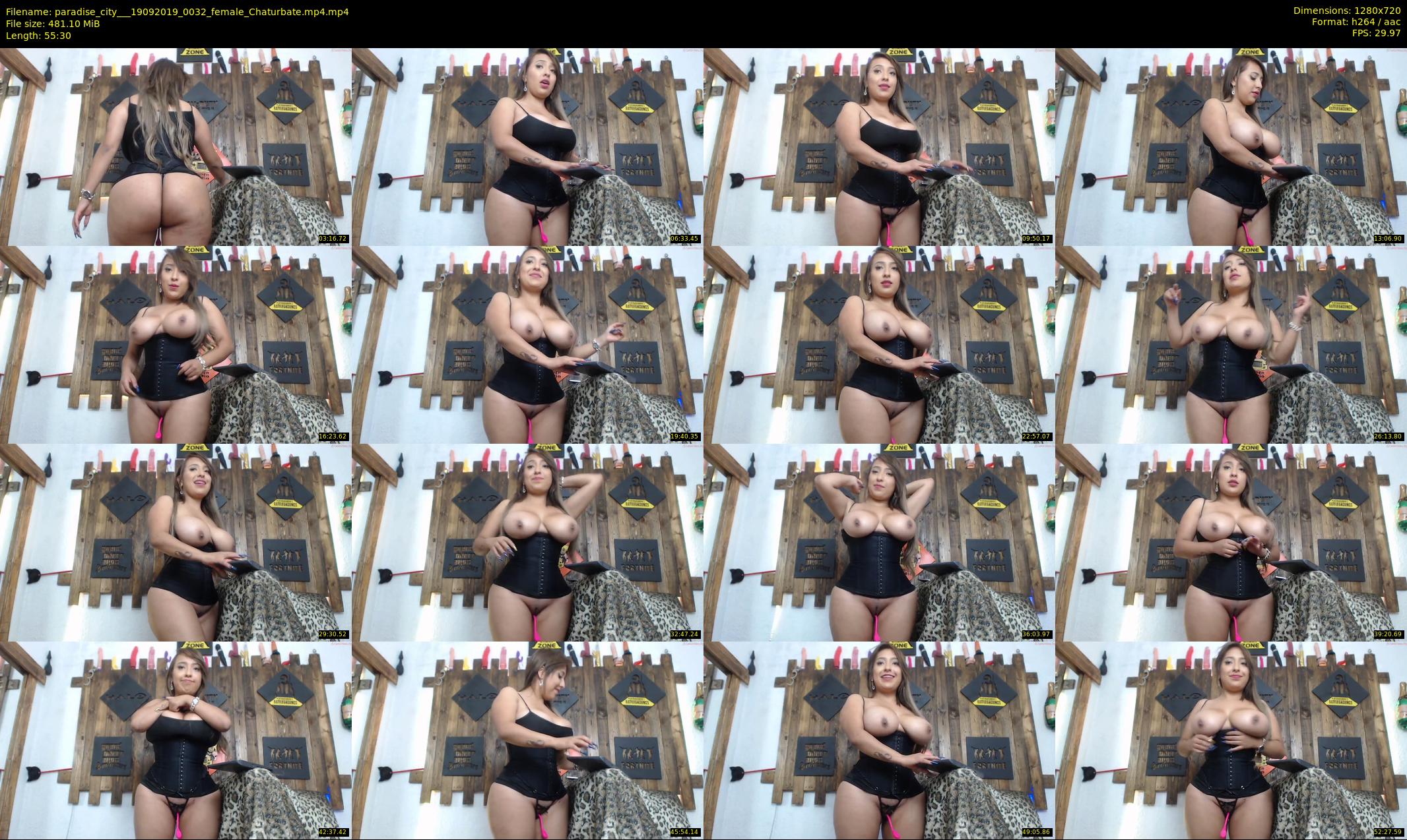 paradise_city__ — 56 minute Chaturbate female cam show recording, 720p, Sep 19, 2019