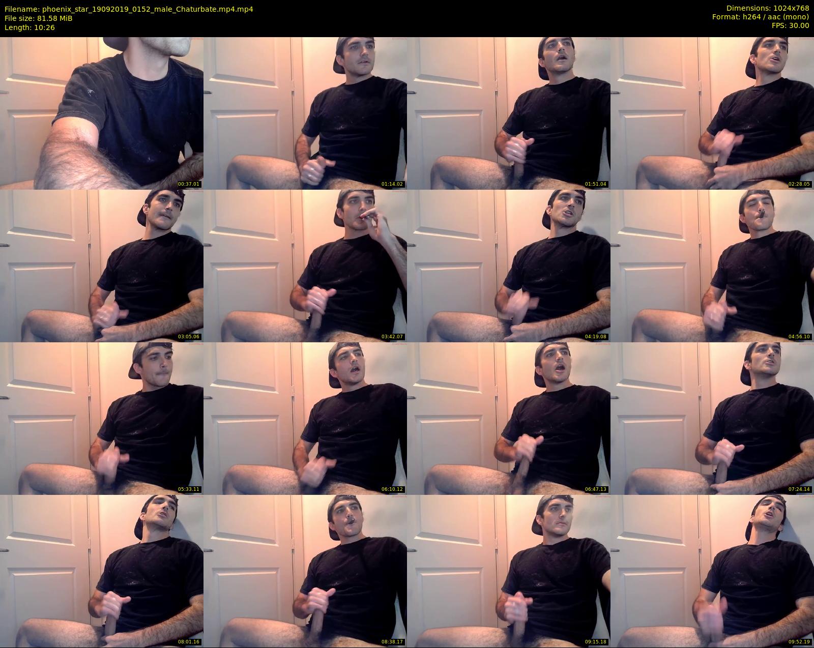 phoenix_star — 11 minute Chaturbate male cam show recording, 720p, Sep 19, 2019