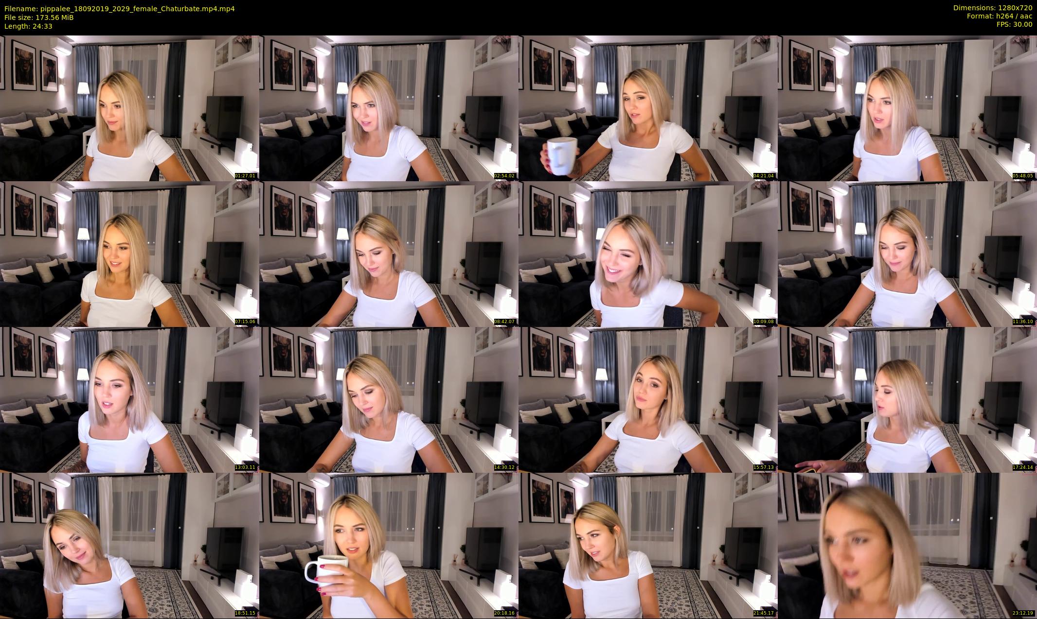 pippalee — 25 minute Chaturbate female cam show recording, 720p, Sep 18, 2019
