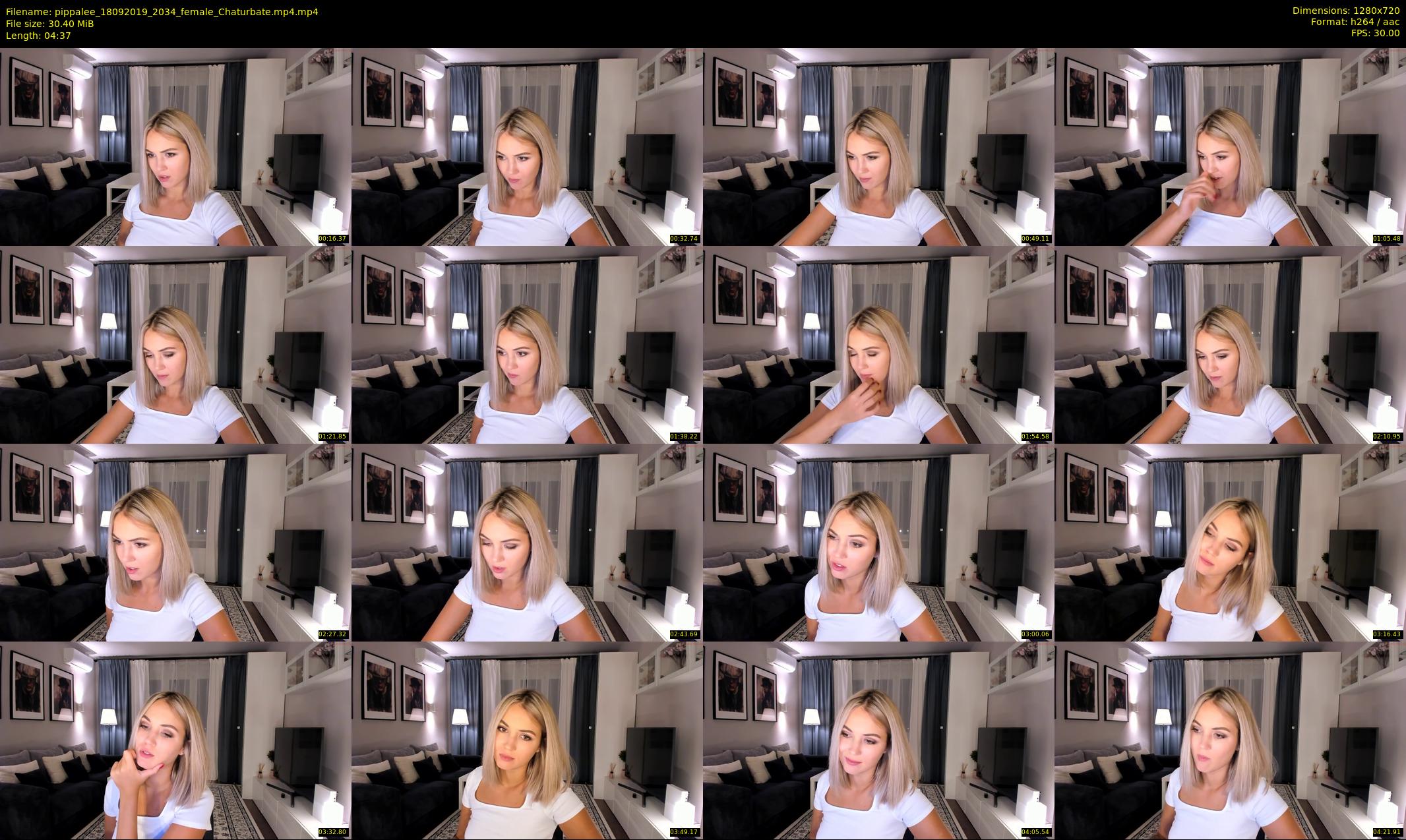pippalee — 5 minute Chaturbate female cam show recording, 720p, Sep 18, 2019