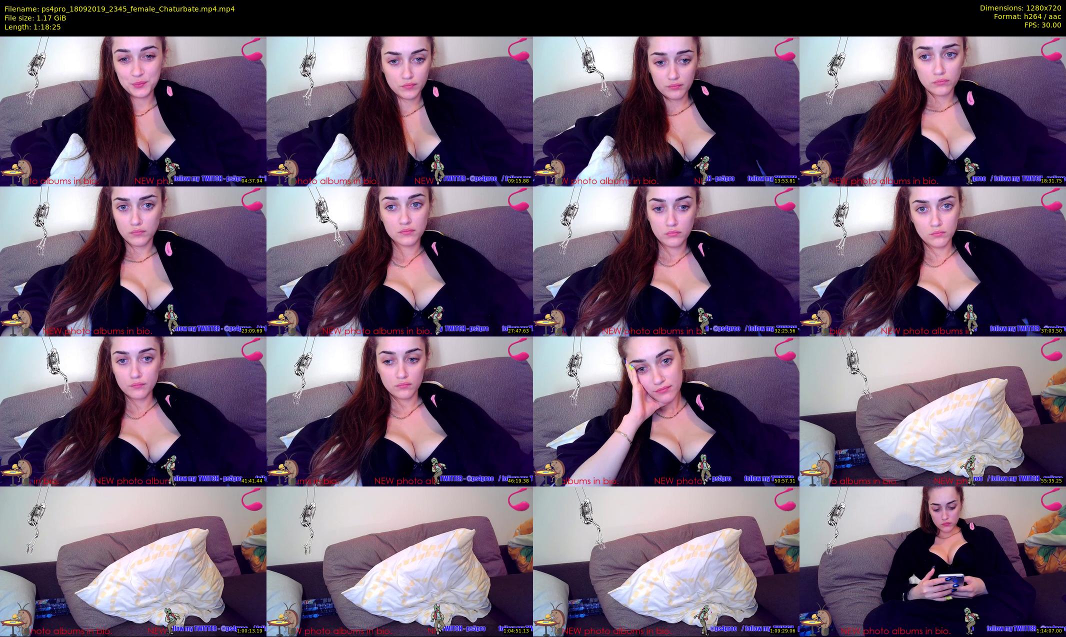 ps4pro — 79 minute Chaturbate female cam show recording, 720p, Sep 18, 2019
