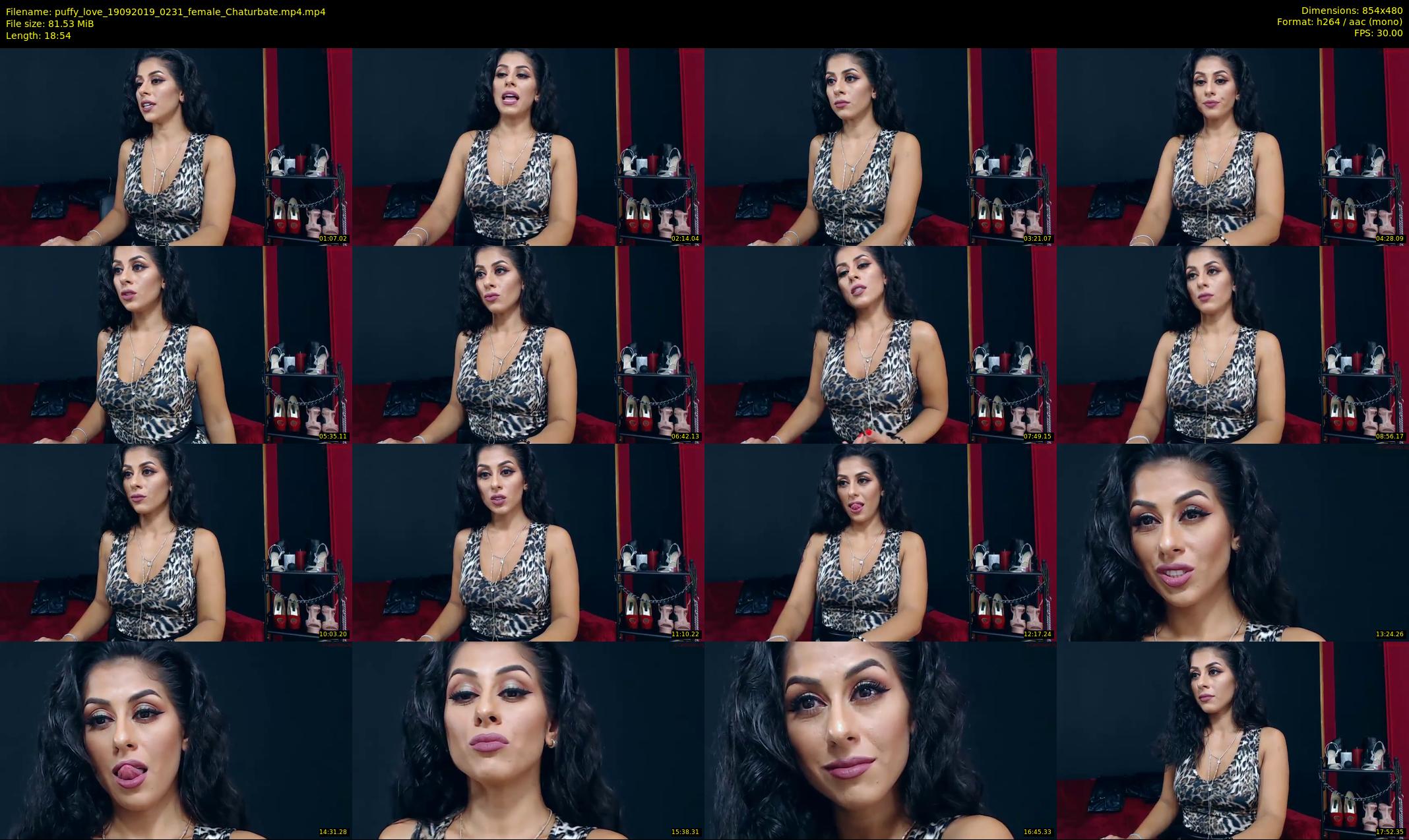 puffy_love — 19 minute Chaturbate female cam show recording, 480p, Sep 19, 2019