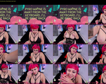 pyrowayne — 43 minute Chaturbate female cam show recording, 720p, Sep 19, 2019
