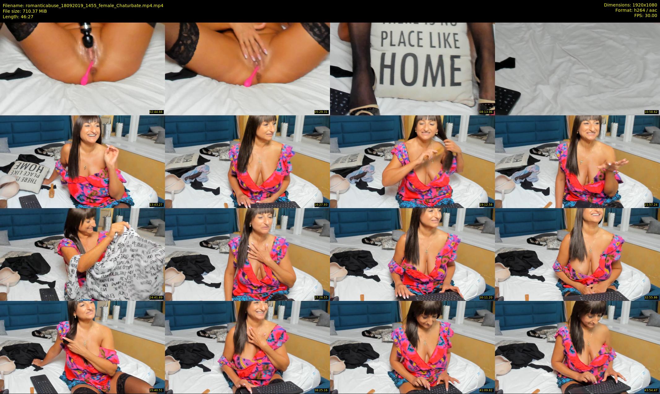 romanticabuse — 47 minute Chaturbate female cam show recording, 1080p, Sep 18, 2019