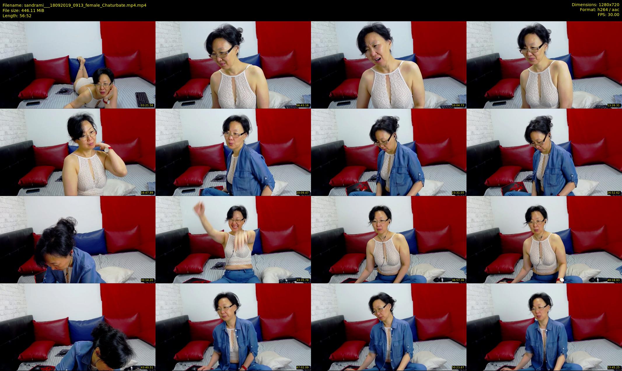 sandrami__ — 57 minute Chaturbate female cam show recording, 720p, Sep 18, 2019