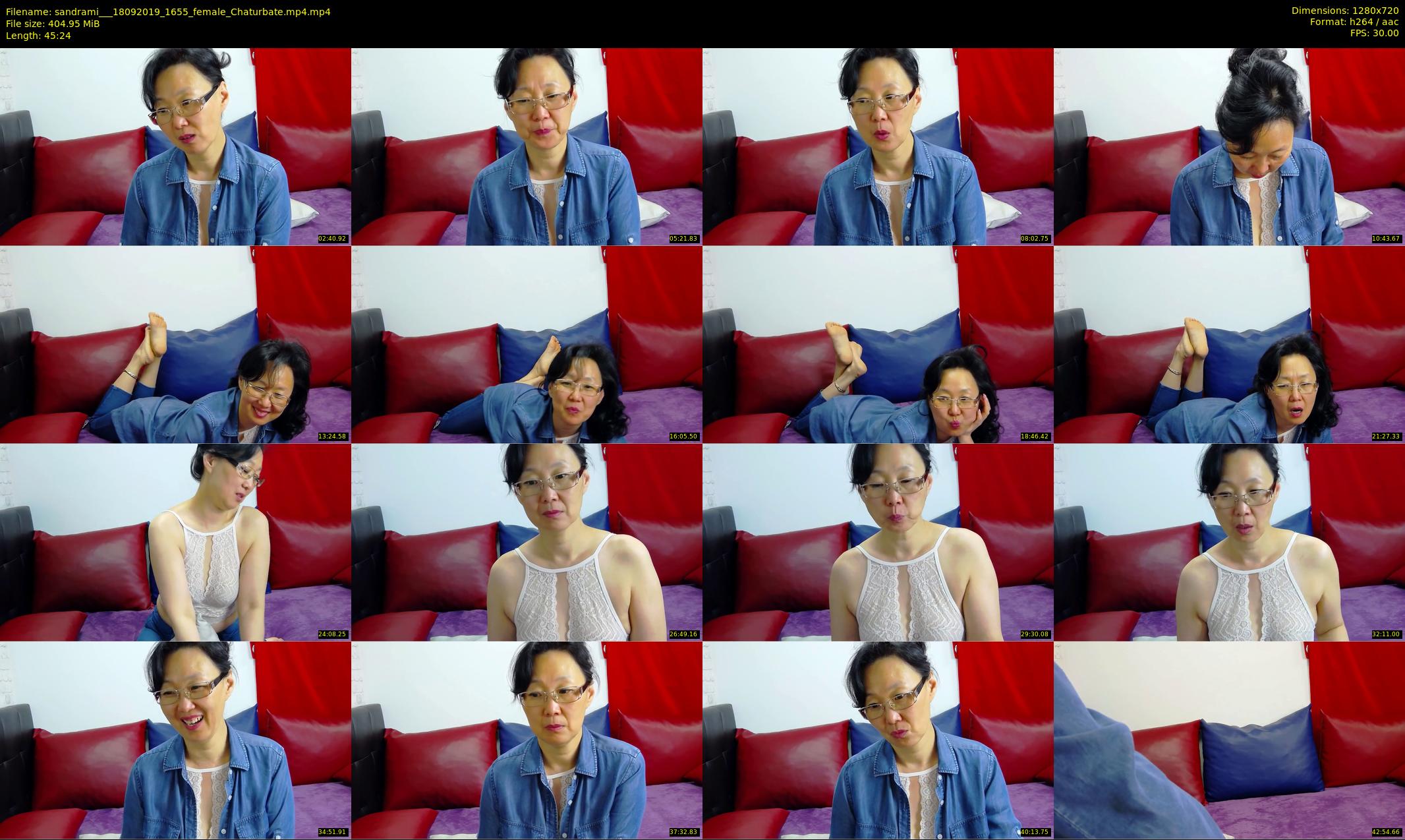 sandrami__ — 46 minute Chaturbate female cam show recording, 720p, Sep 18, 2019