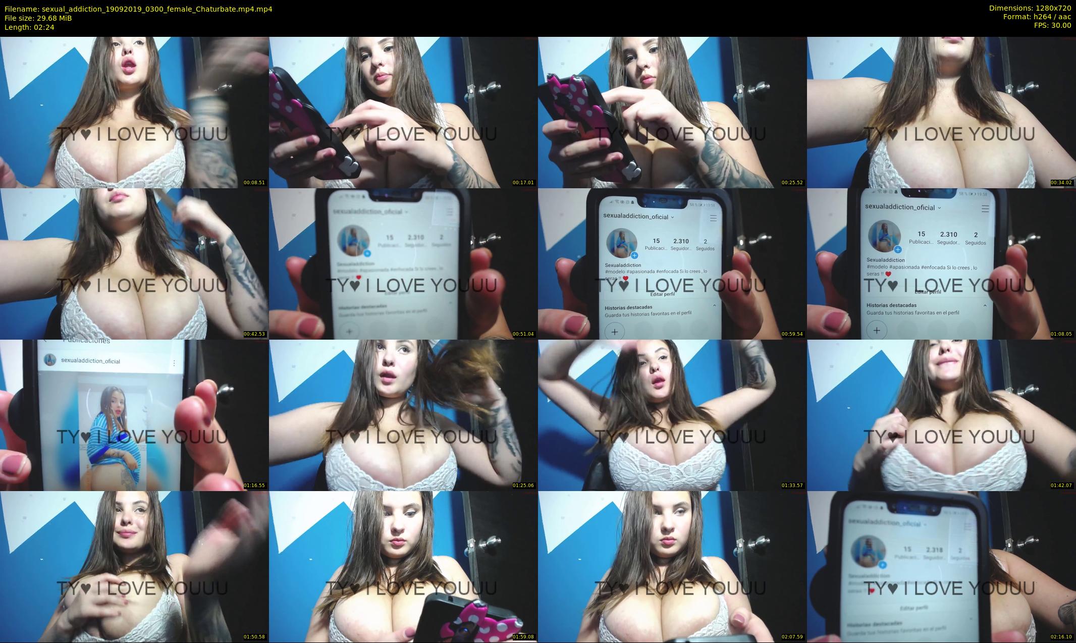 sexual_addiction — 3 minute Chaturbate couple cam show recording, 720p, Sep 19, 2019