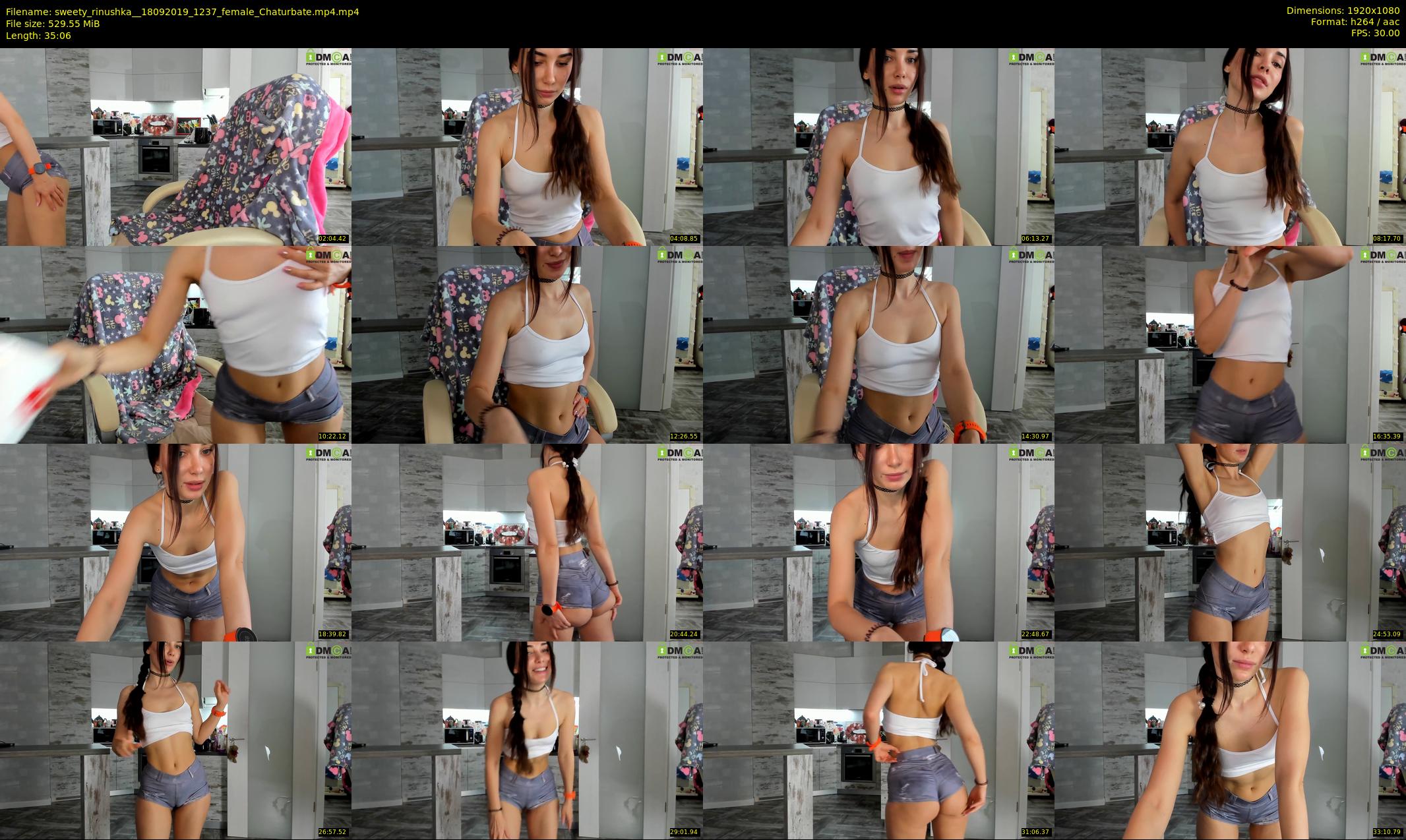 sweety_rinushka_ — 36 minute Chaturbate female cam show recording, 1080p, Sep 18, 2019