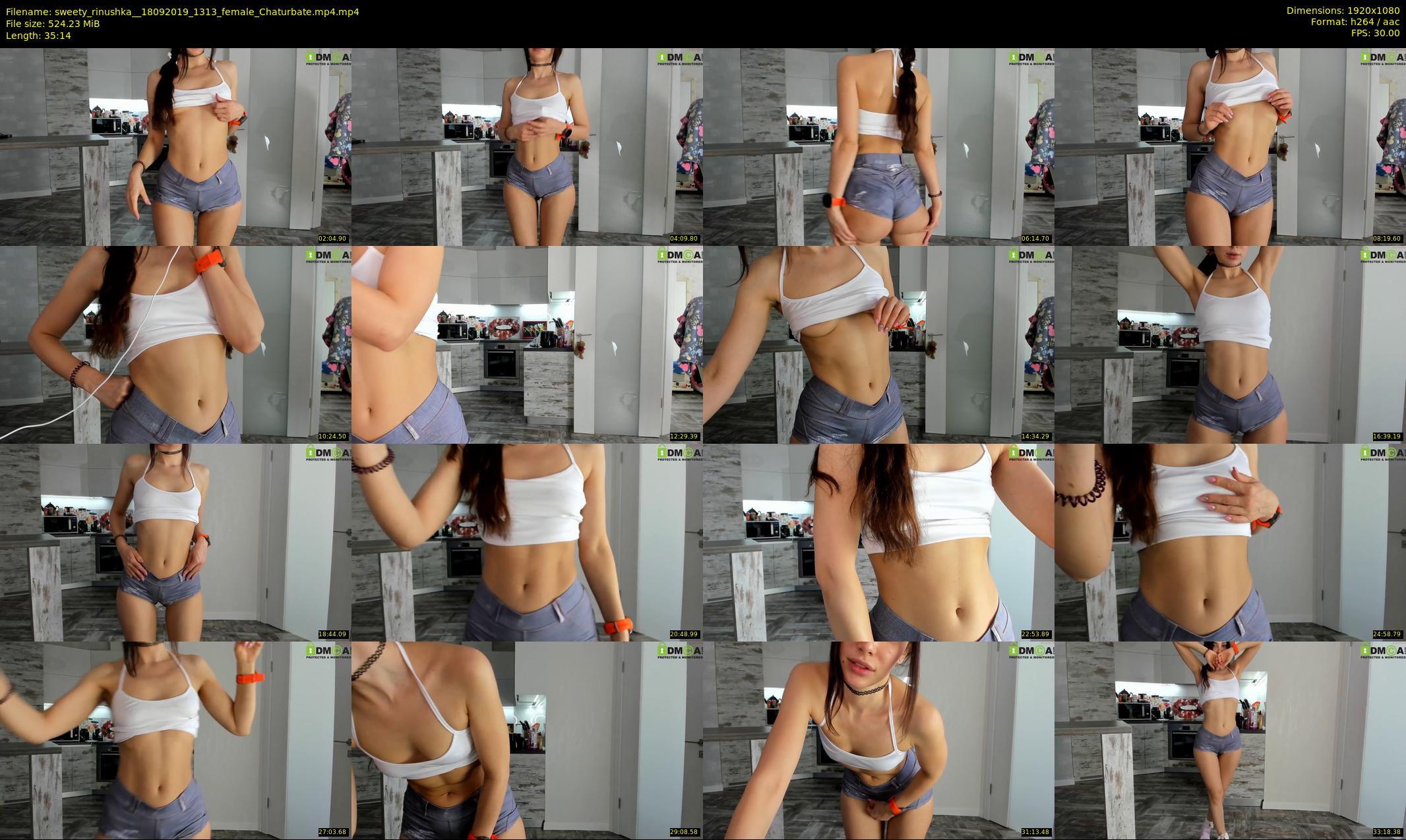 sweety_rinushka_ — 36 minute Chaturbate female cam show recording, 1080p, Sep 18, 2019