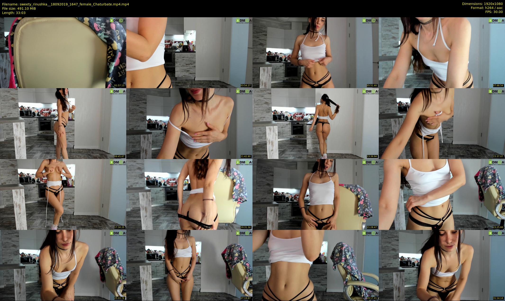 sweety_rinushka_ — 34 minute Chaturbate female cam show recording, 1080p, Sep 18, 2019
